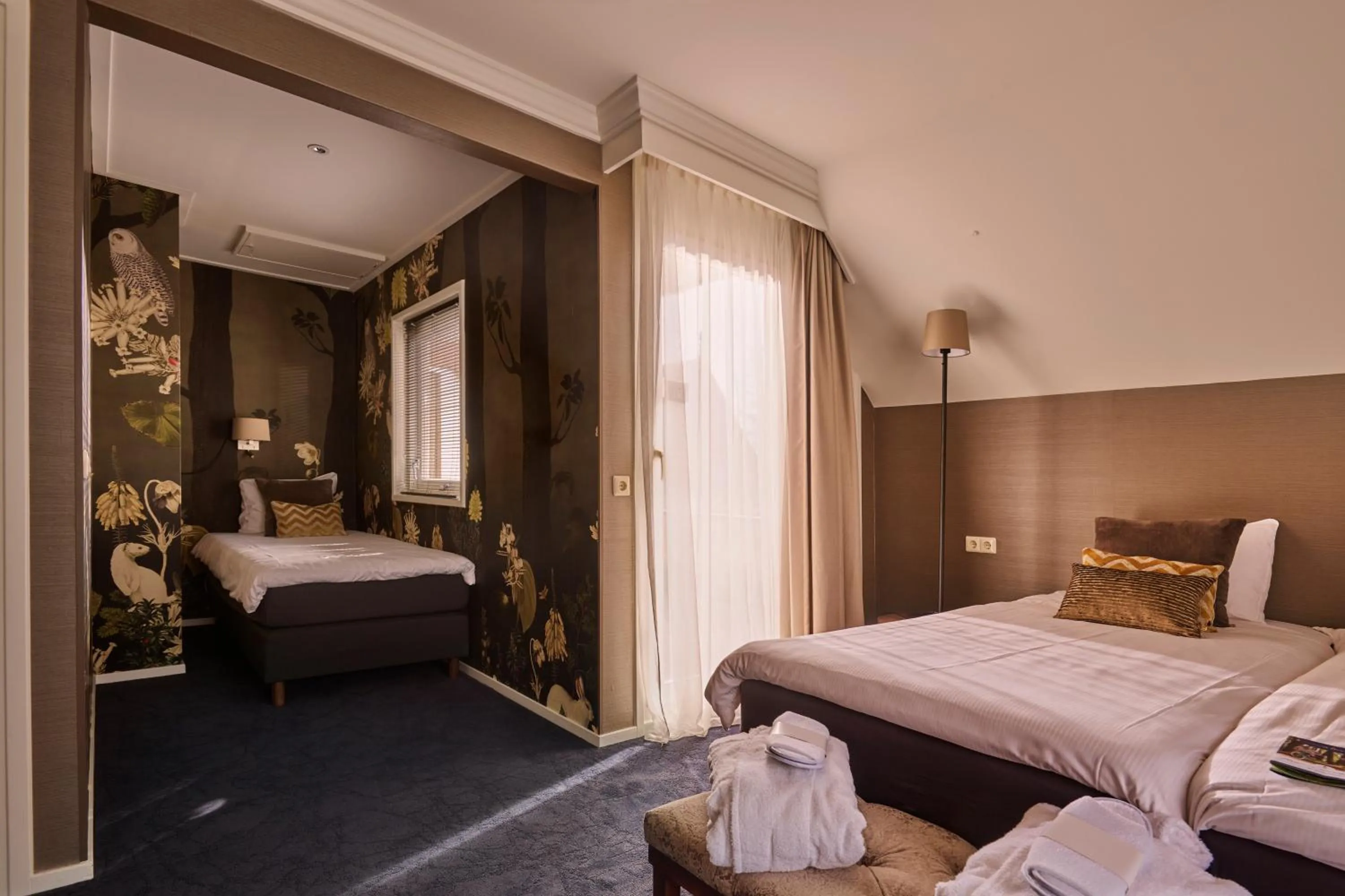 Bedroom, Bed in Landgoed De Holtweijde