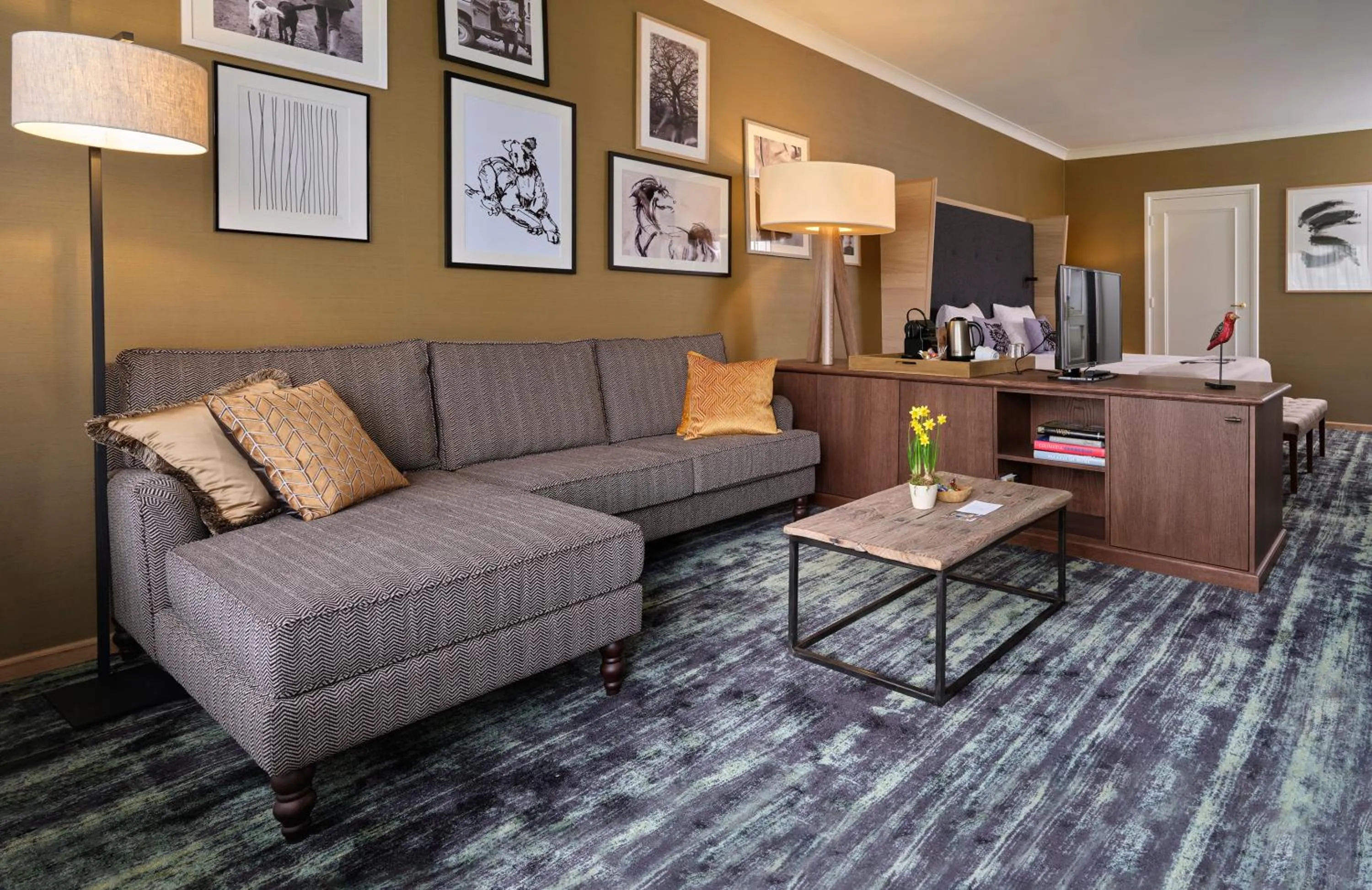 Seating area in Landgoed De Holtweijde