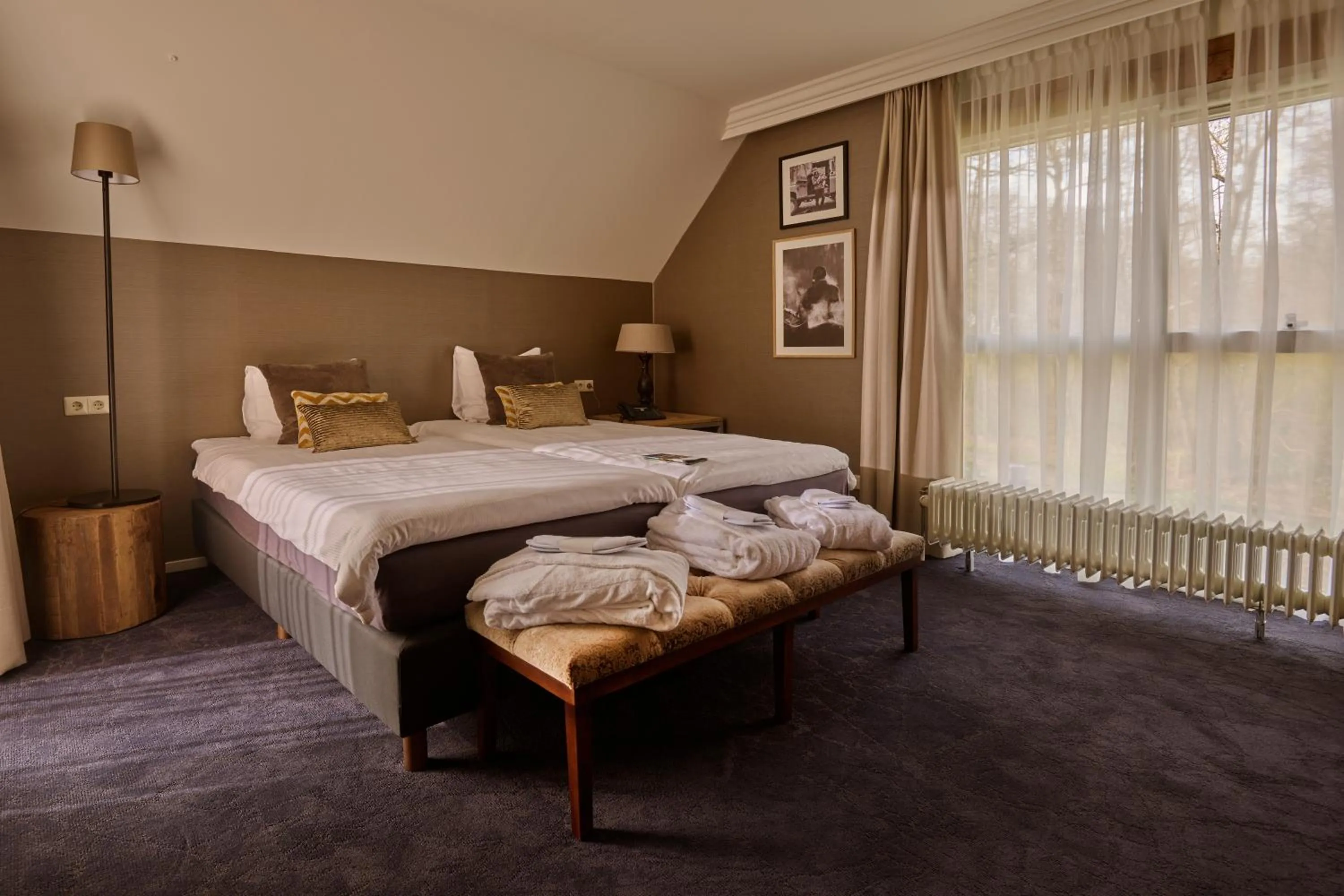 Bedroom, Bed in Landgoed De Holtweijde