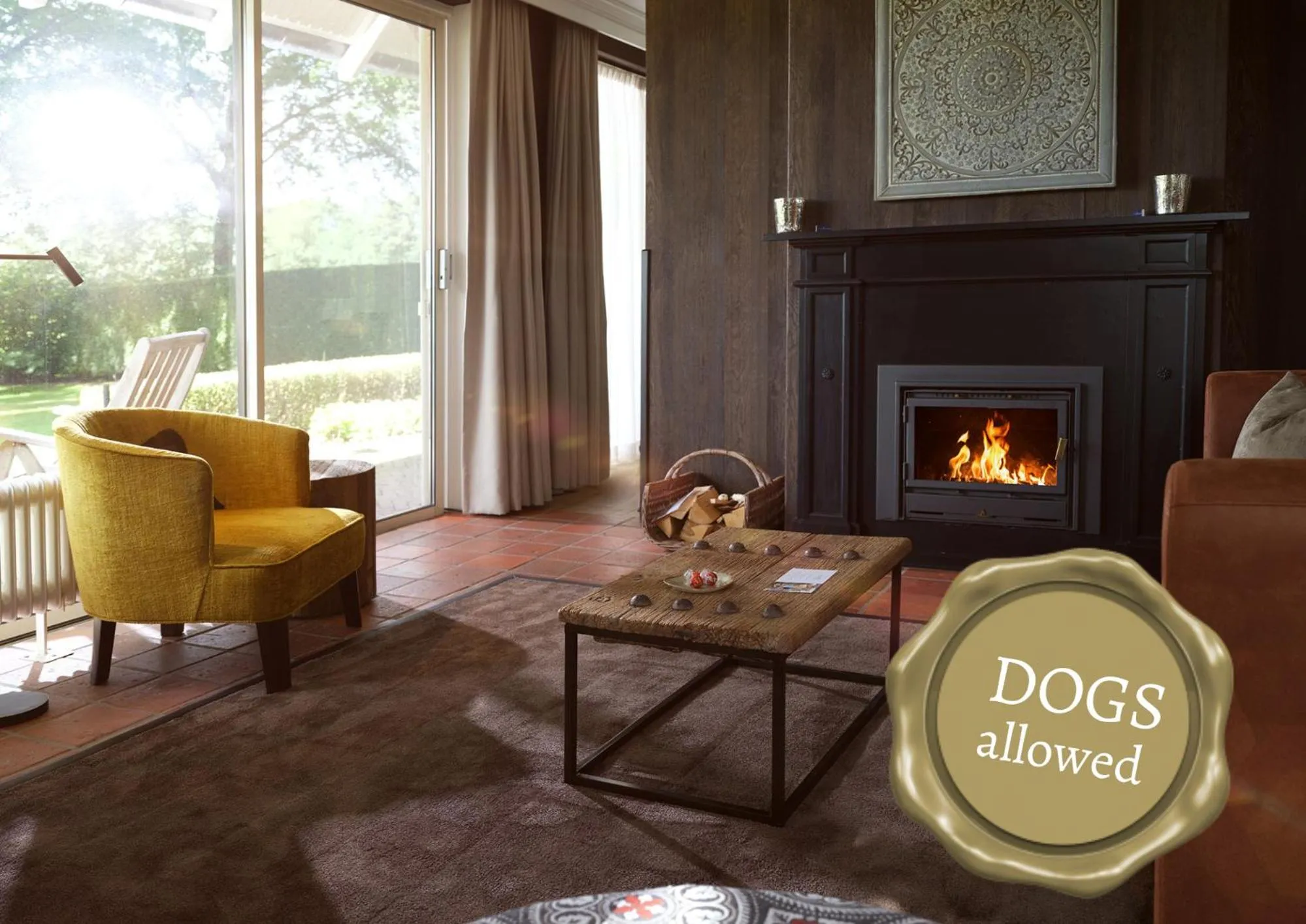 Living room in Landgoed De Holtweijde