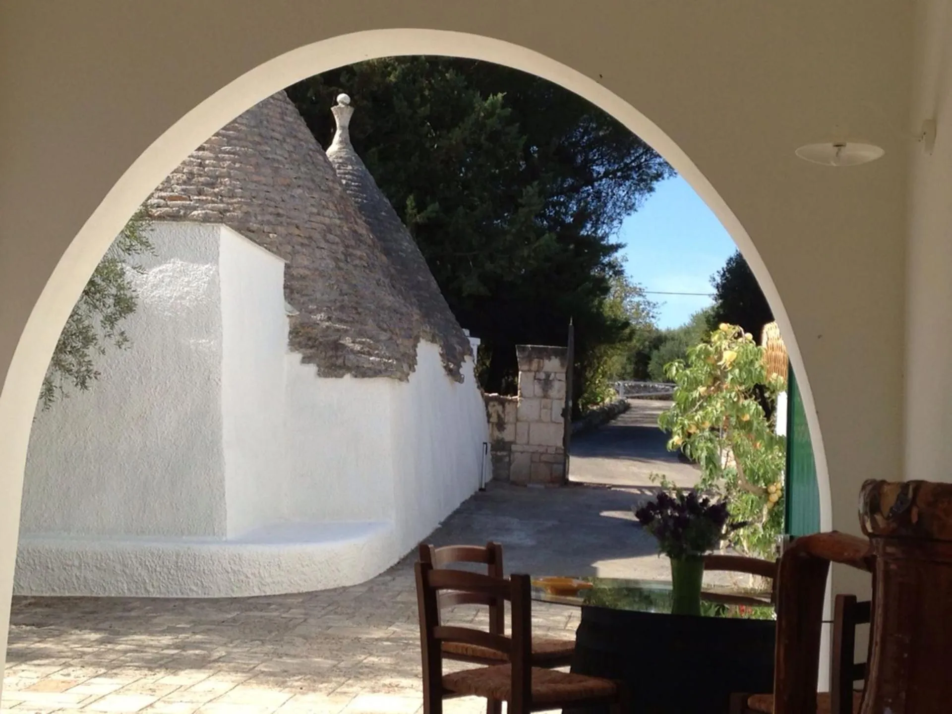 Garden in La Vecchia Tabaccheria B&B