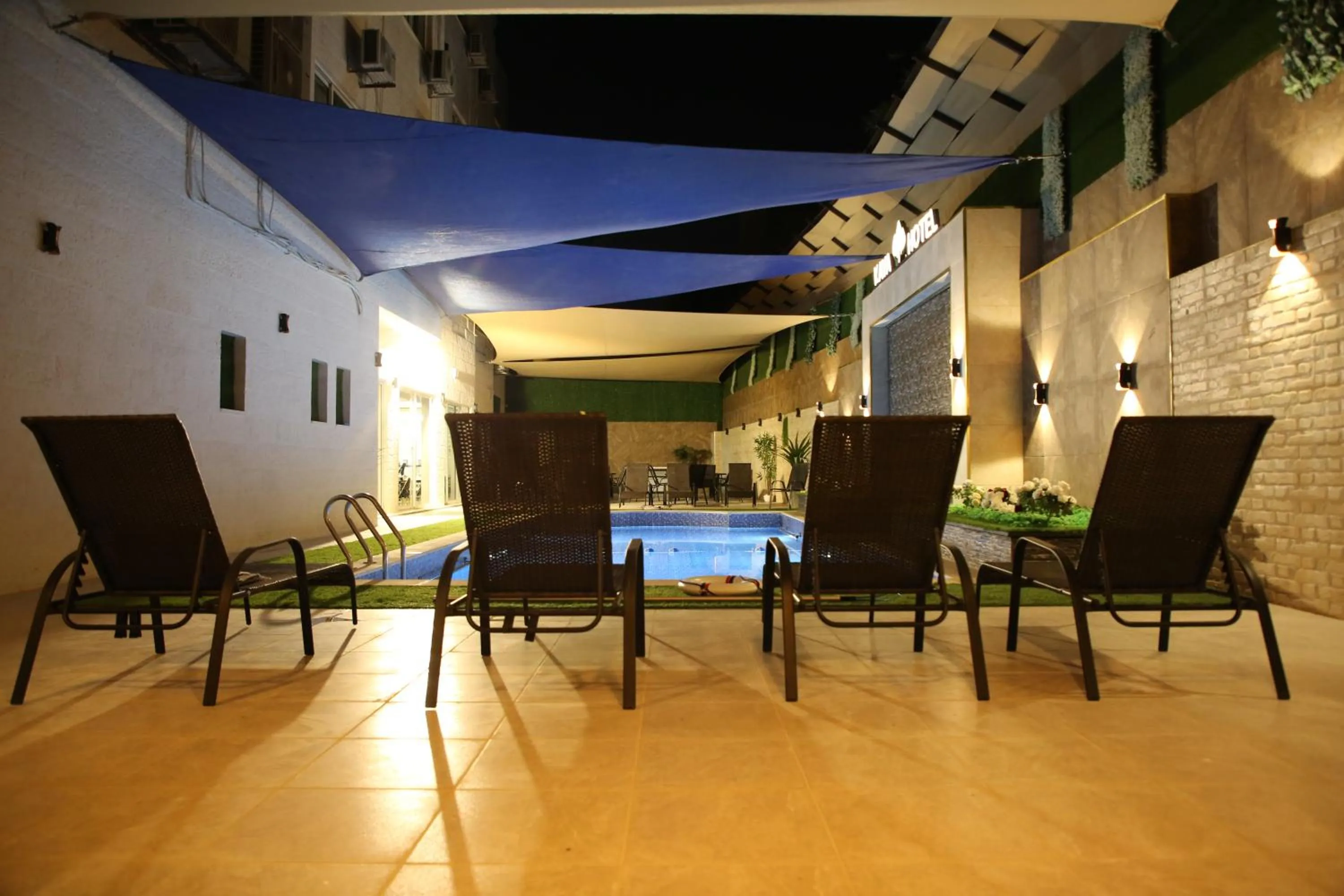 Seating area in Kaya Hotel Amman