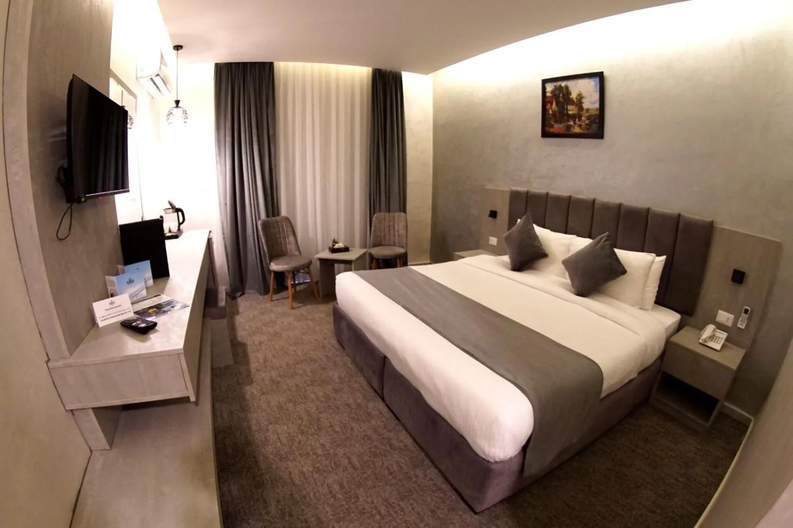 Property building, Bed in Kaya Hotel Amman