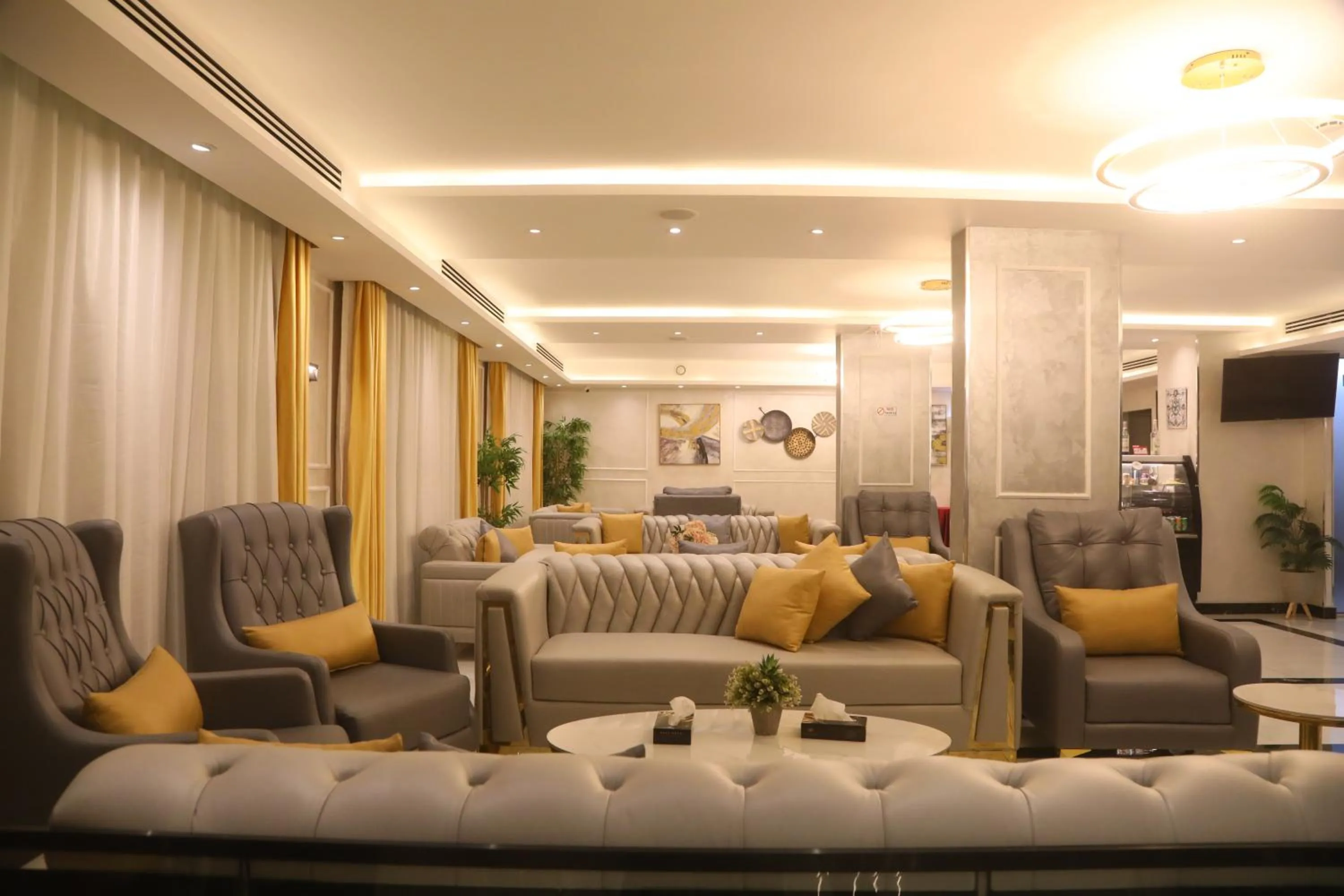 Lobby or reception in Kaya Hotel Amman