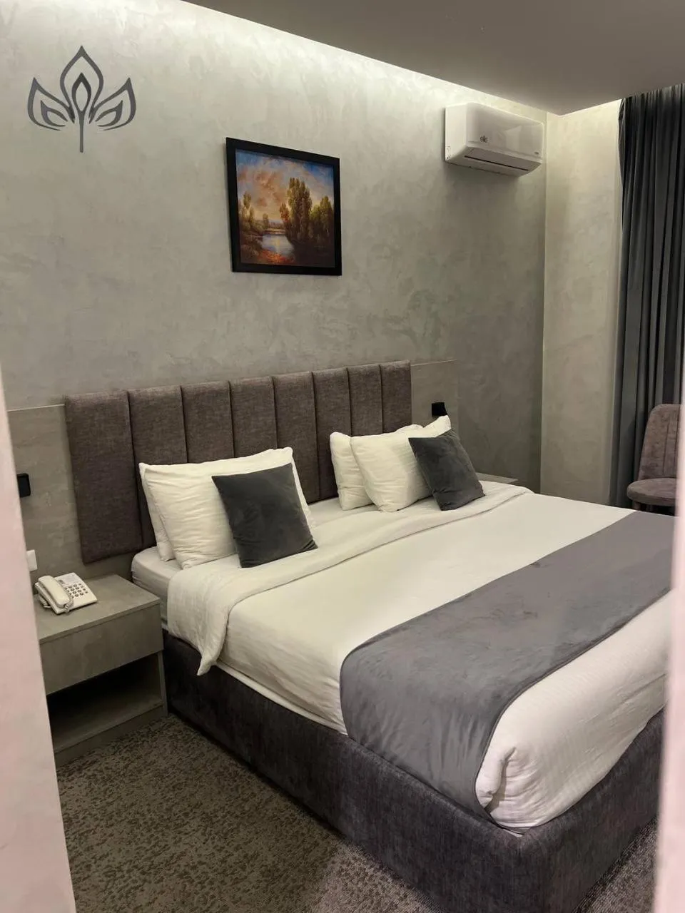 Bed in Kaya Hotel Amman