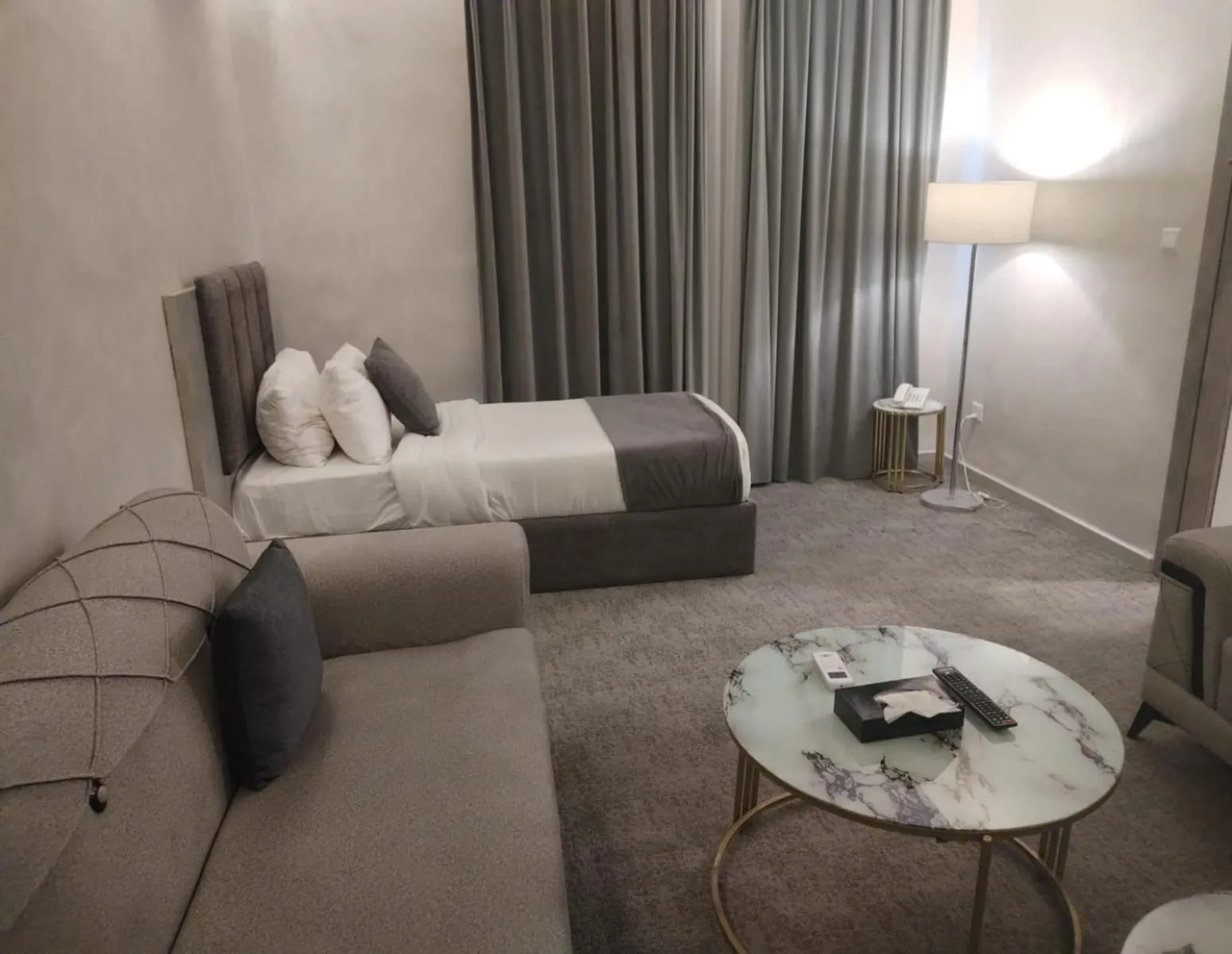 Bed in Kaya Hotel Amman