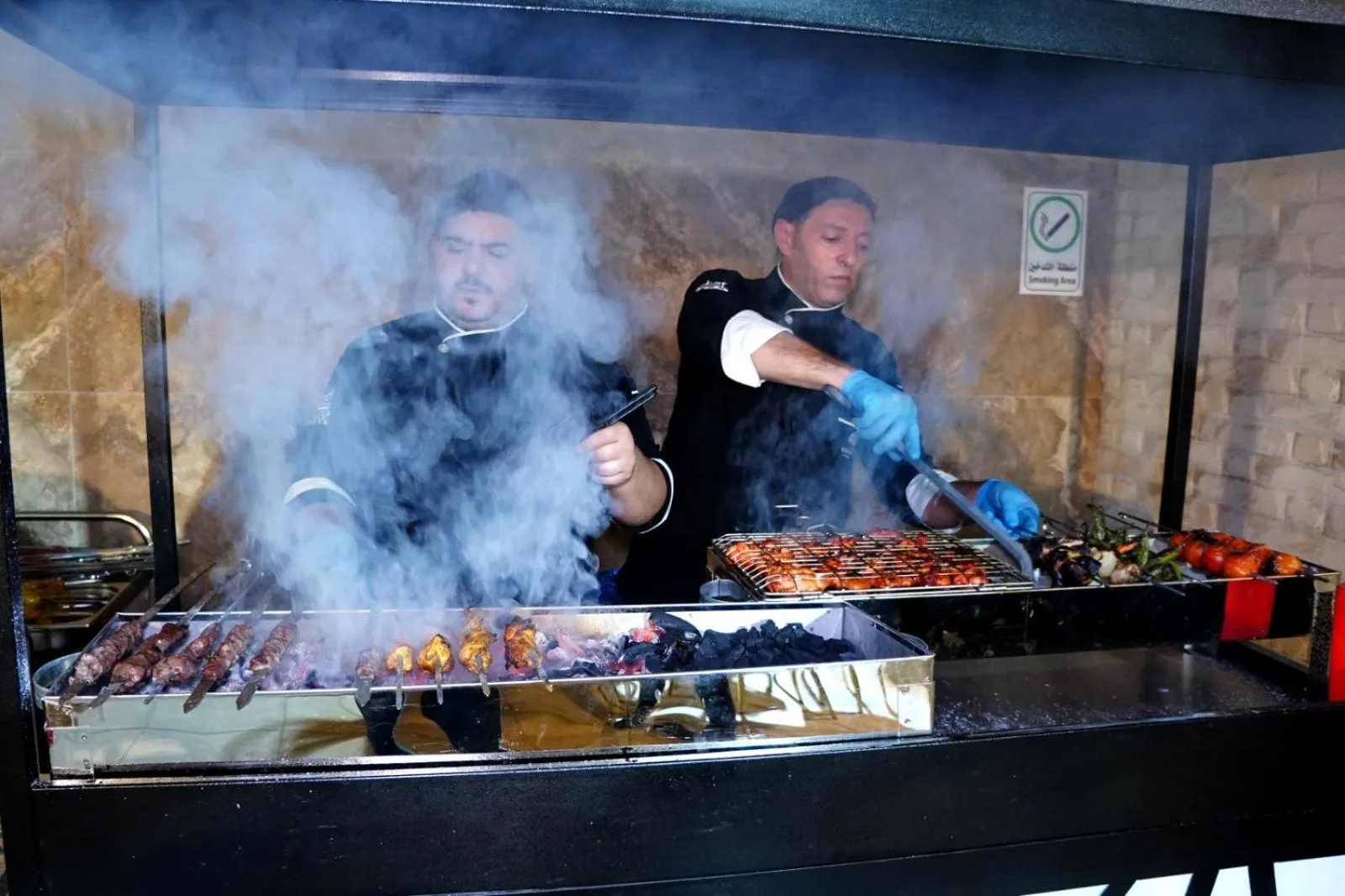 BBQ facilities in Kaya Hotel Amman