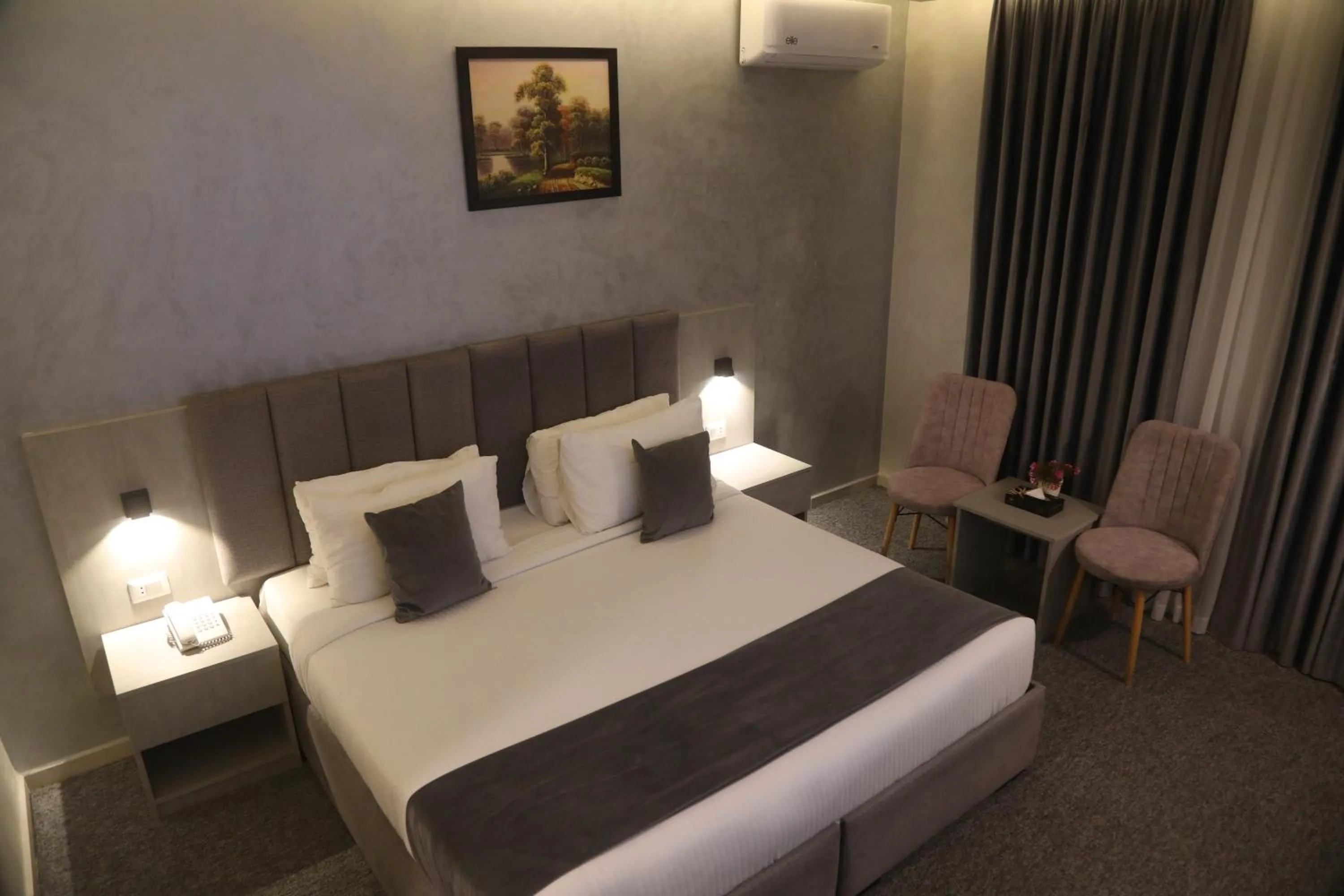 Bed in Kaya Hotel Amman