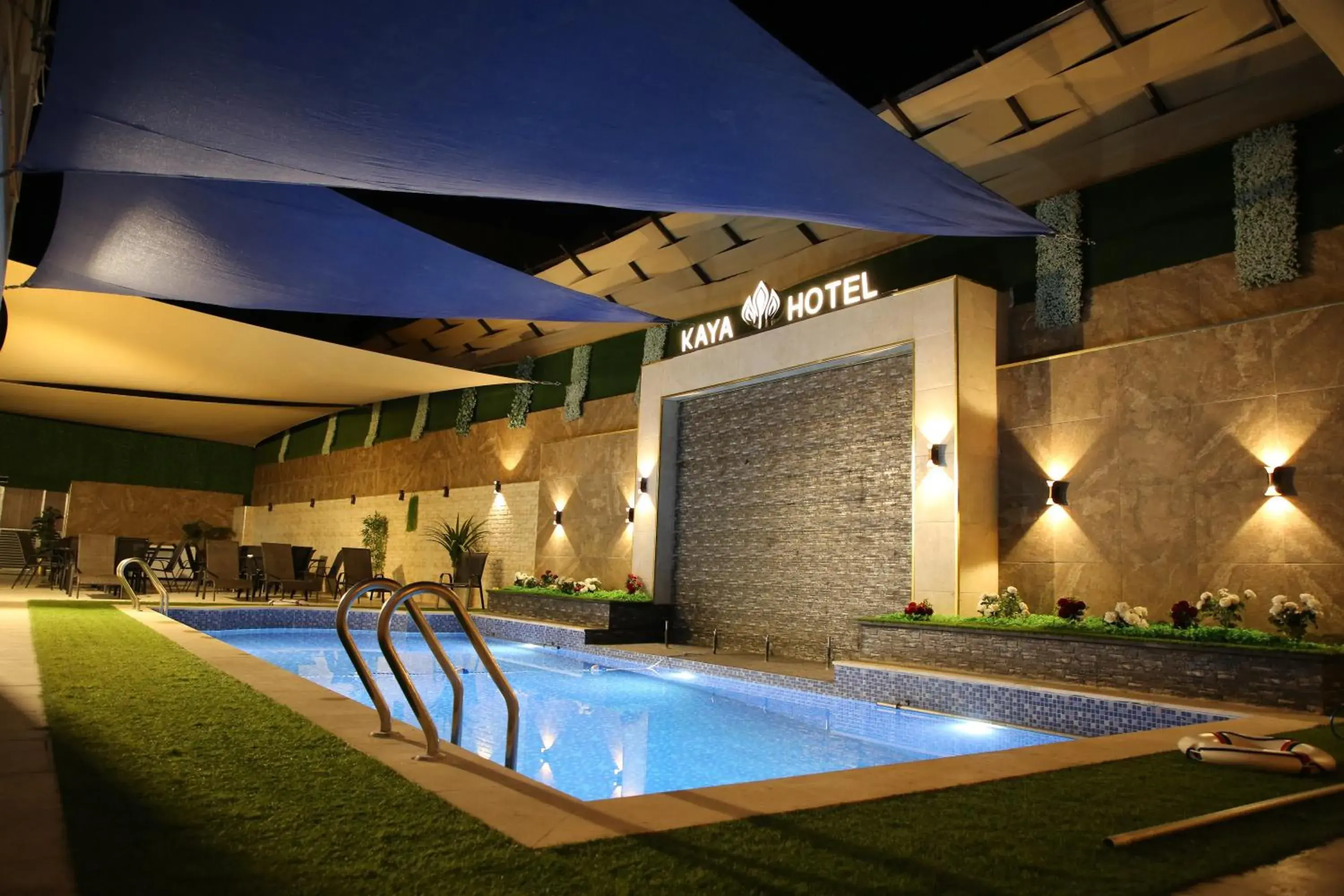 Pool view in Kaya Hotel Amman Pool view in Kaya Hotel Amman