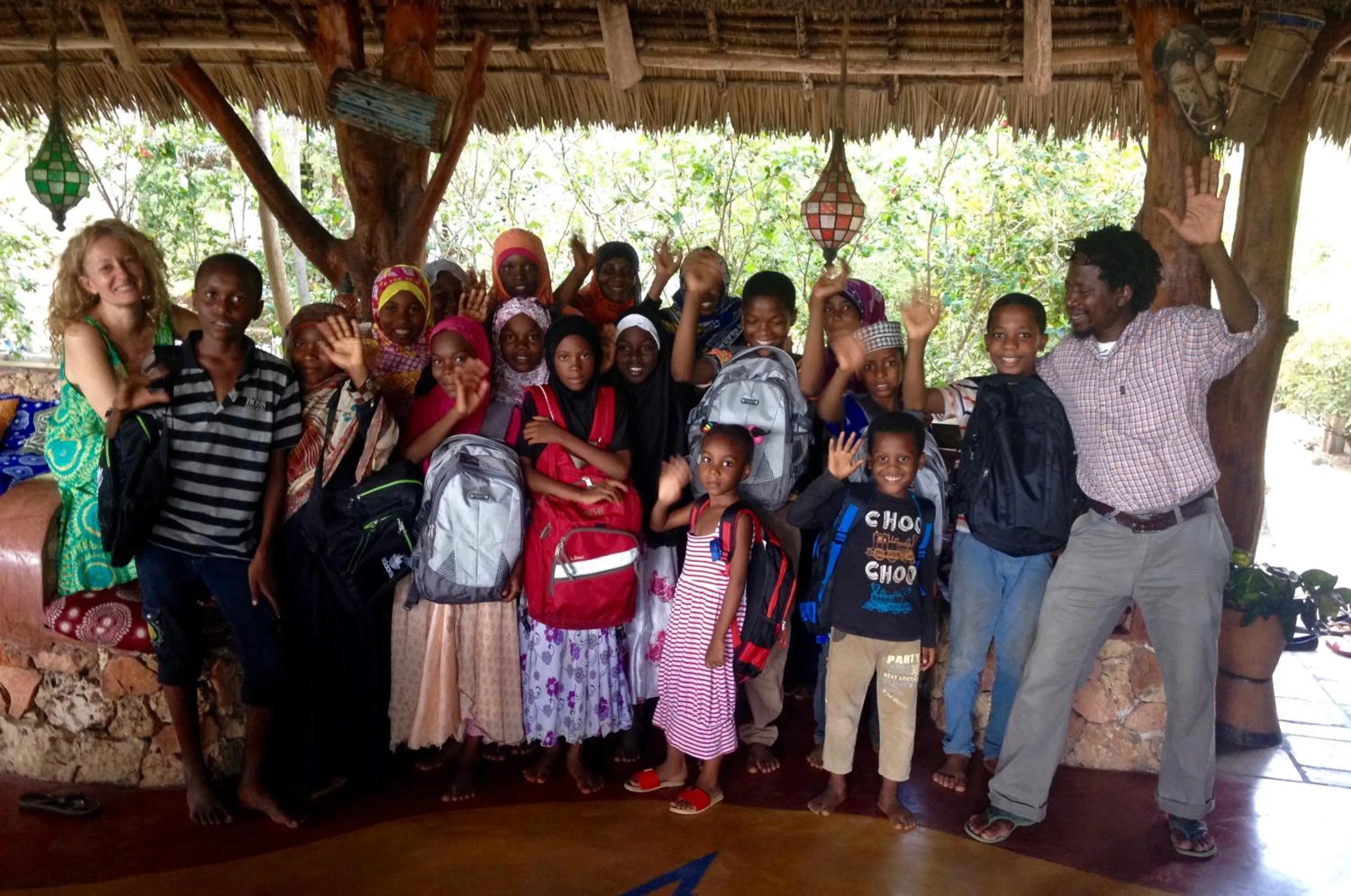 Guests in Mangrove Lodge