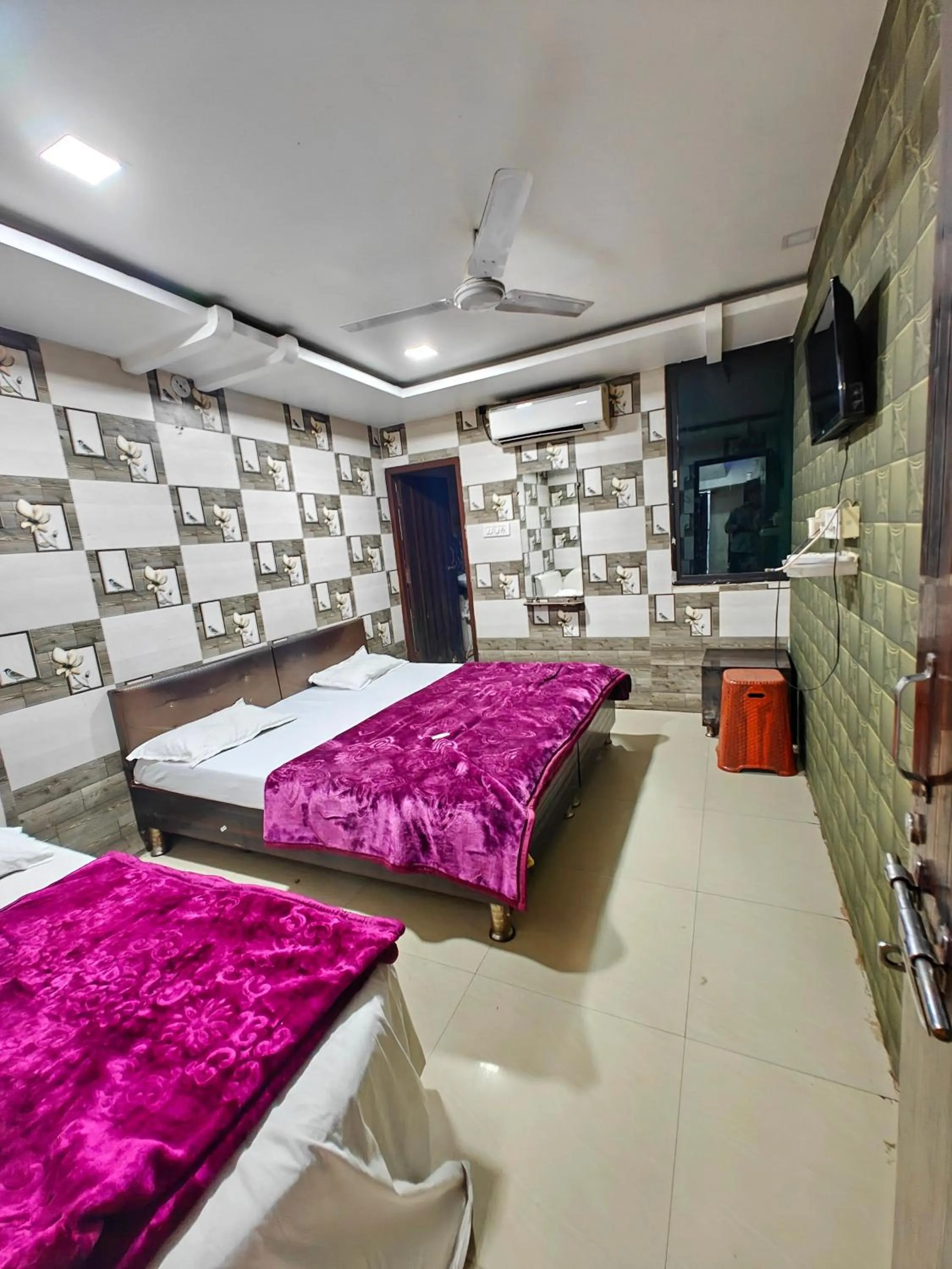 Photo of the whole room, Bed in Hotel Shikhar Inn