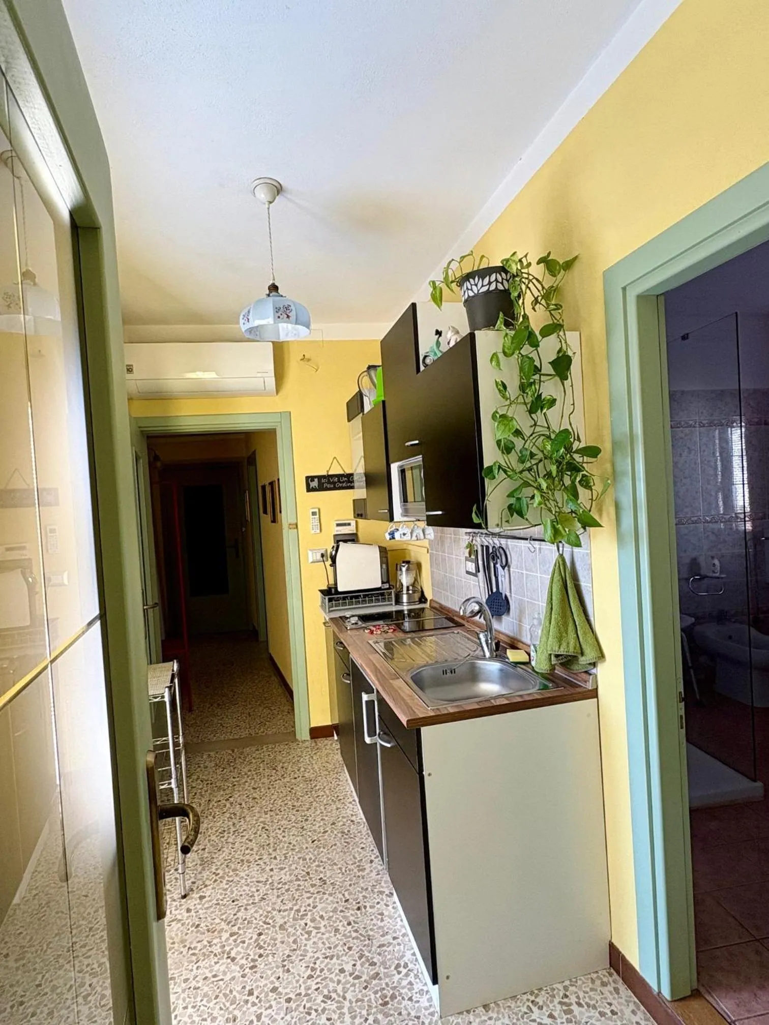 Kitchen or kitchenette in Residence delle Rose