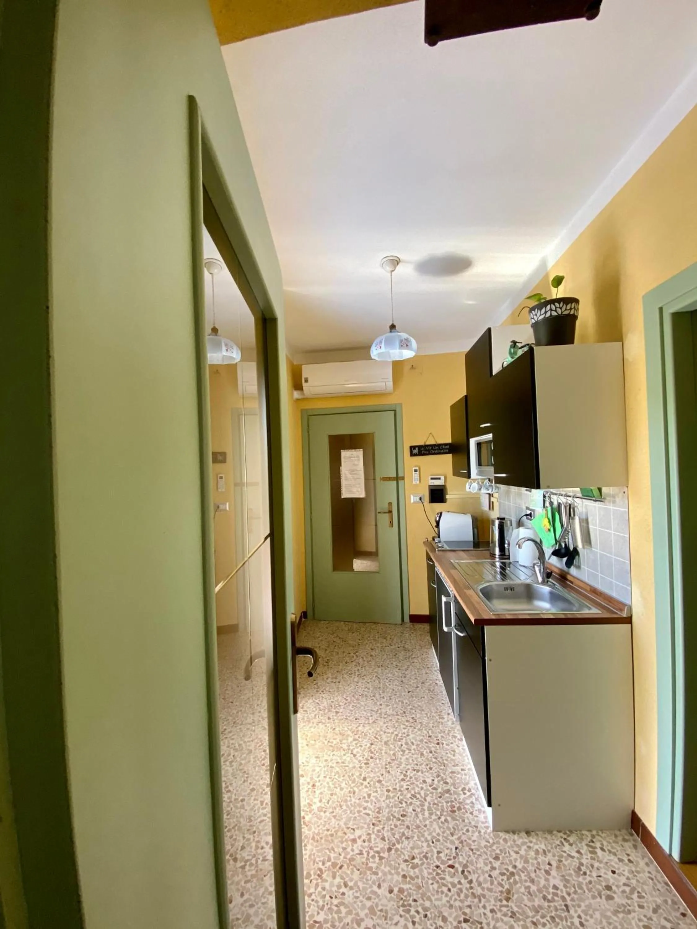 Kitchen or kitchenette in Residence delle Rose