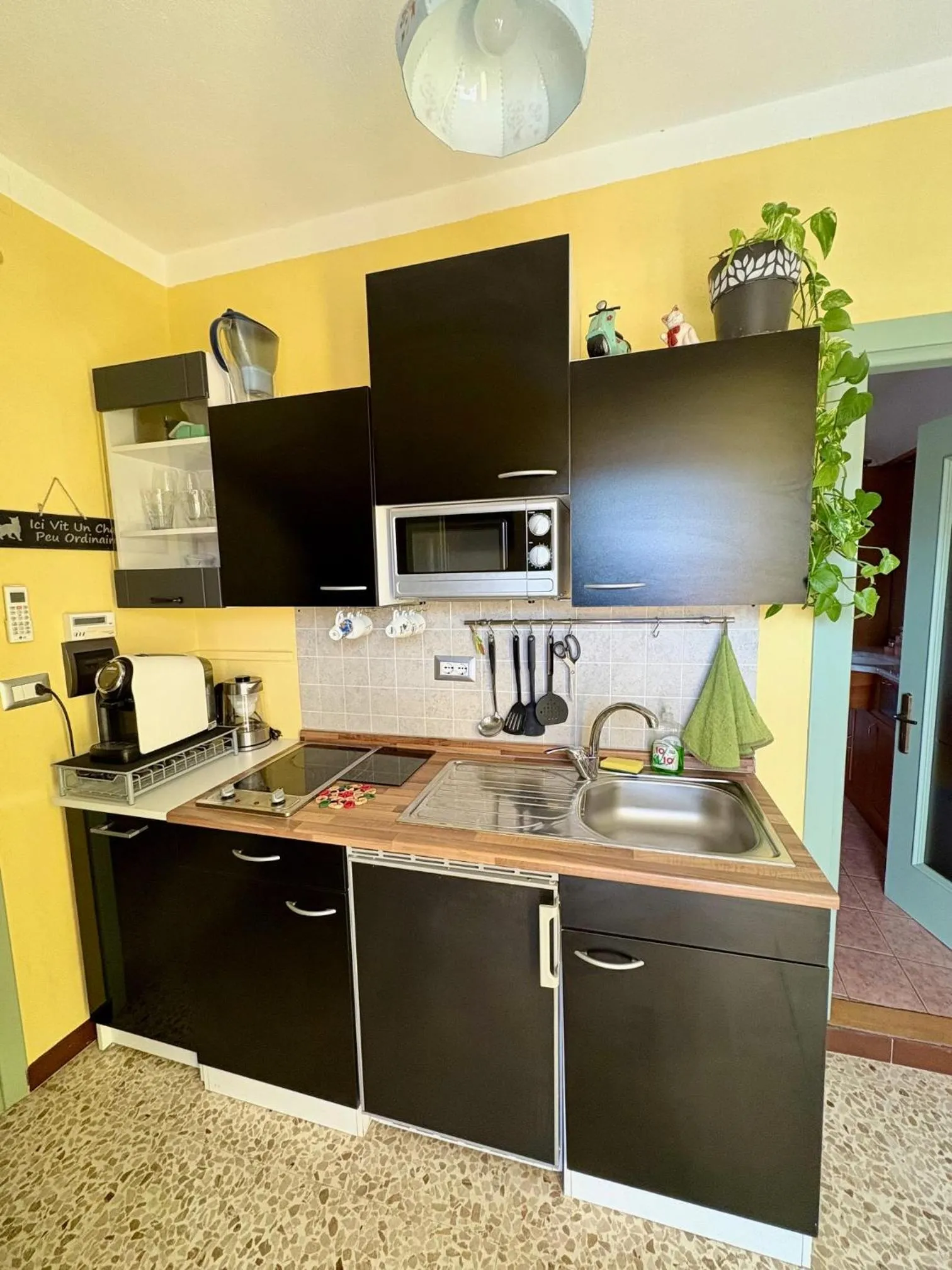 Kitchen or kitchenette in Residence delle Rose