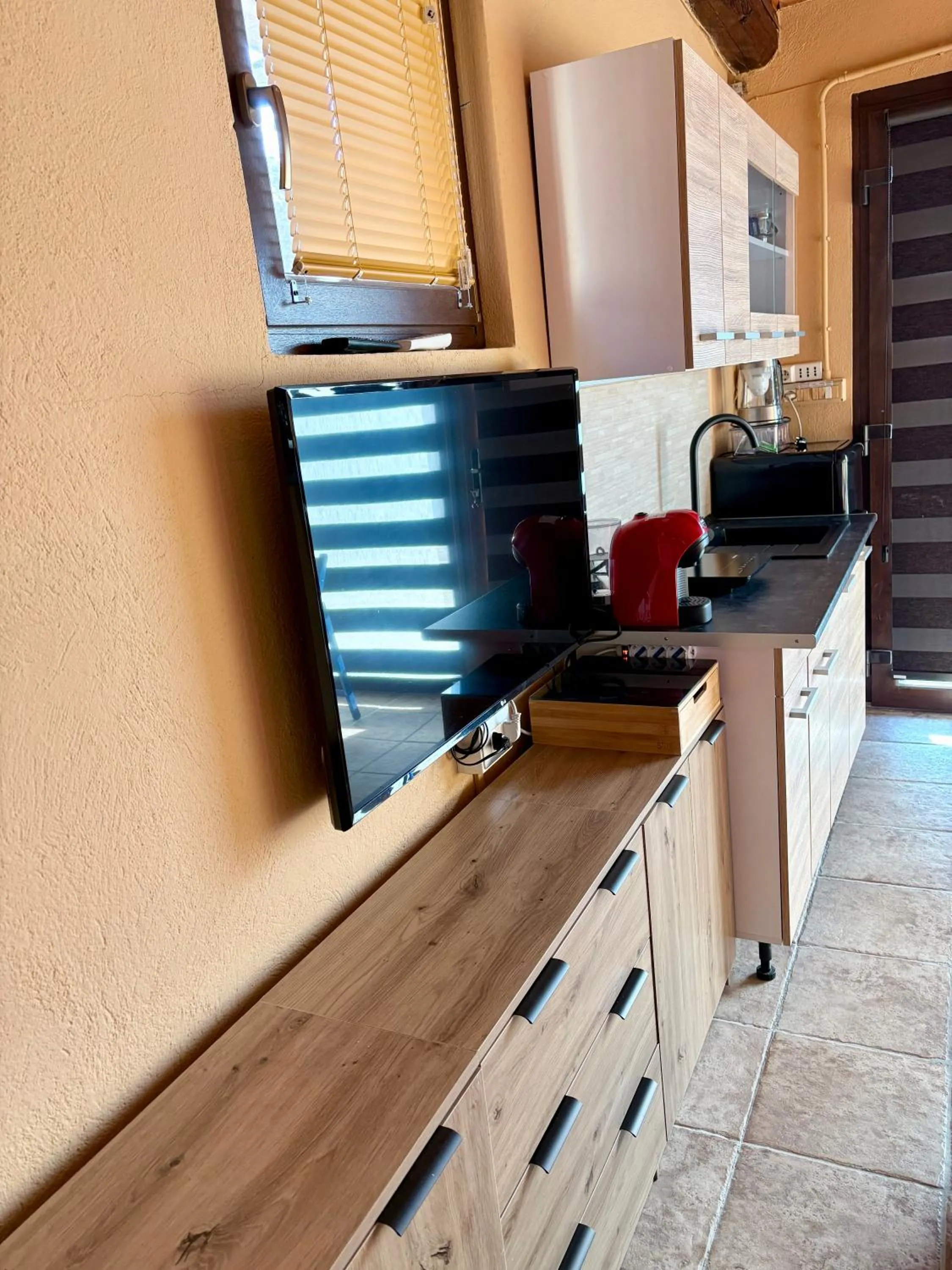 Kitchen or kitchenette in Residence delle Rose