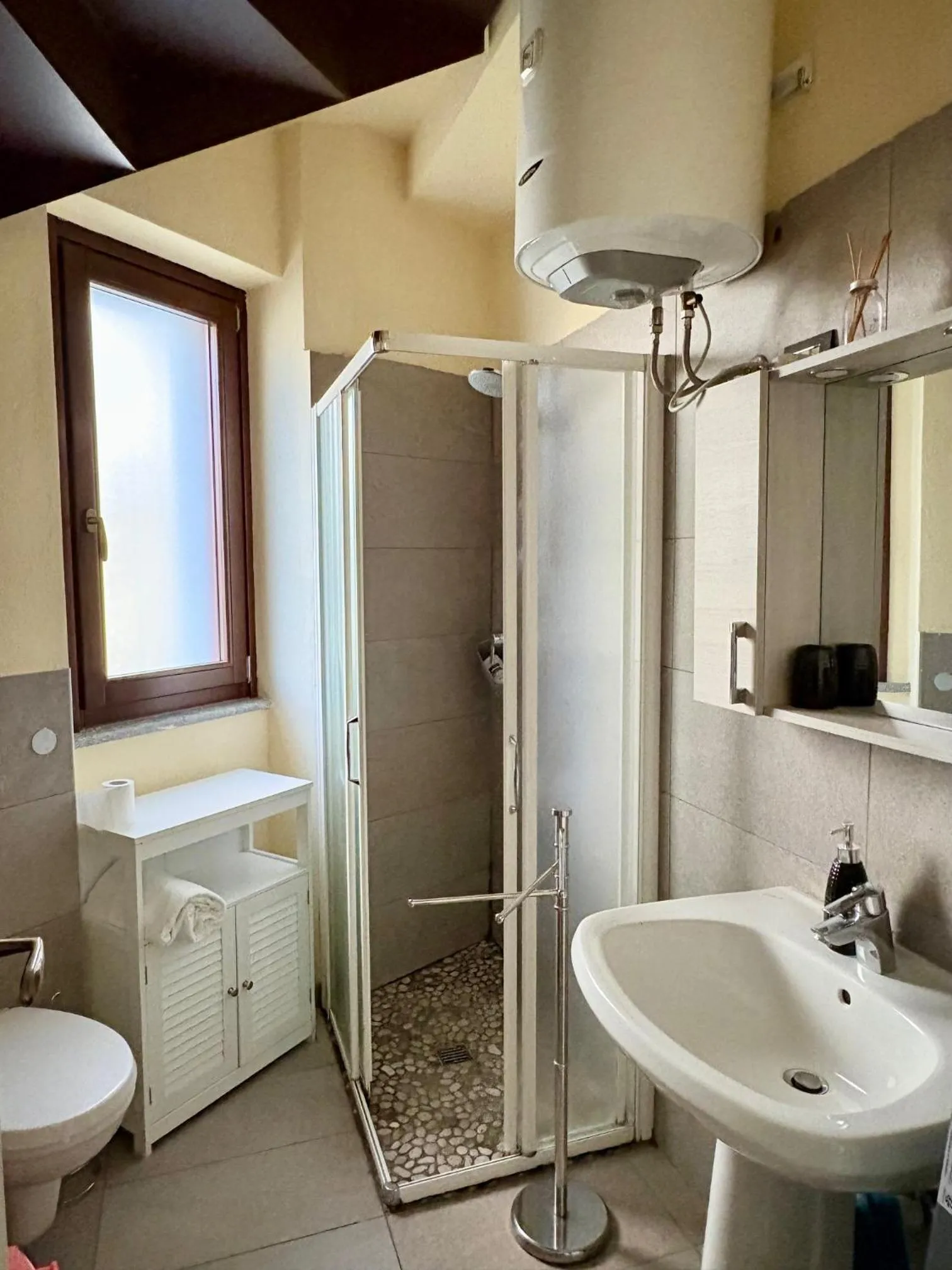 Shower in Residence delle Rose