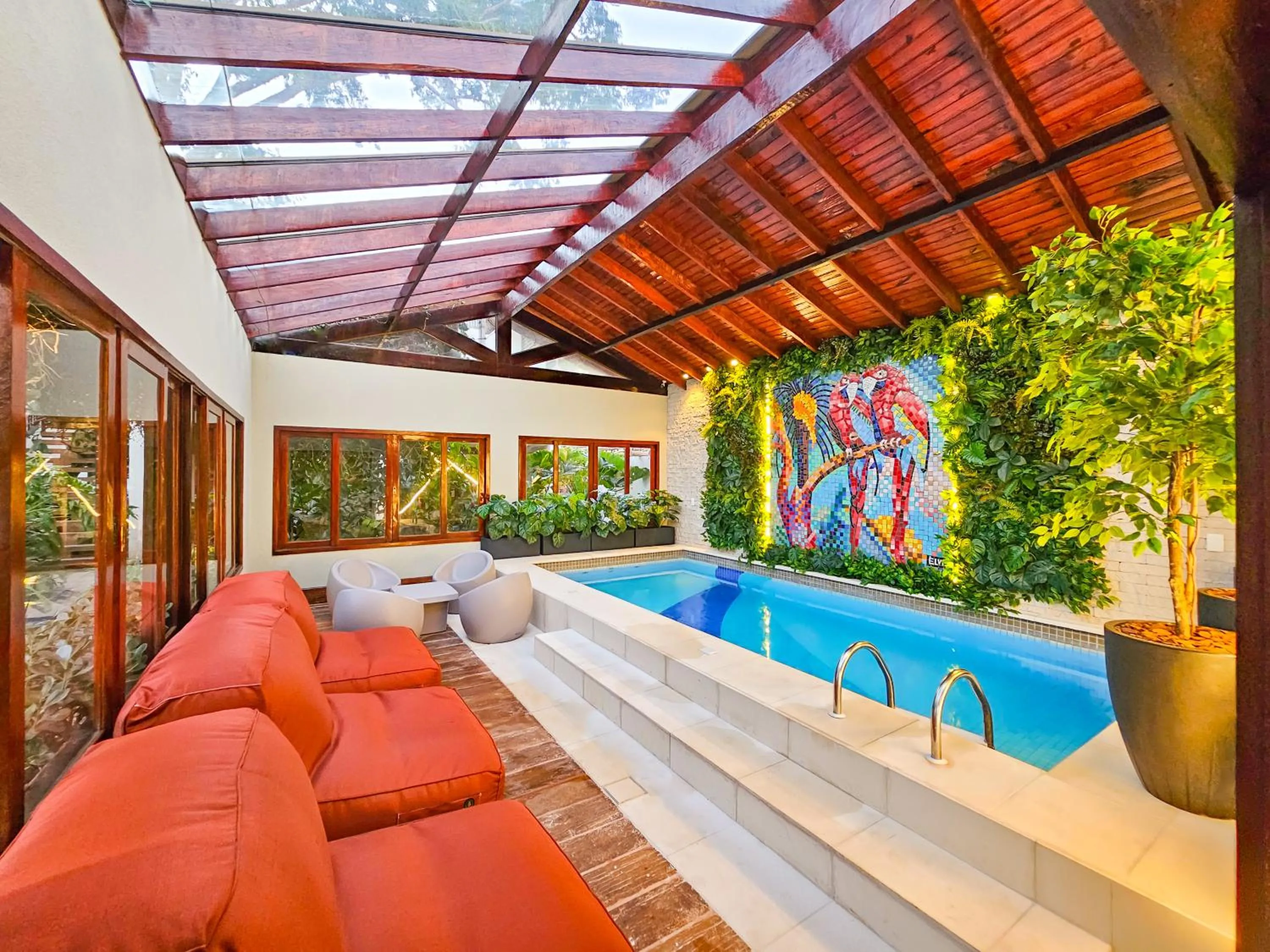 Swimming pool in Arte da Natureza Hotel Bonito