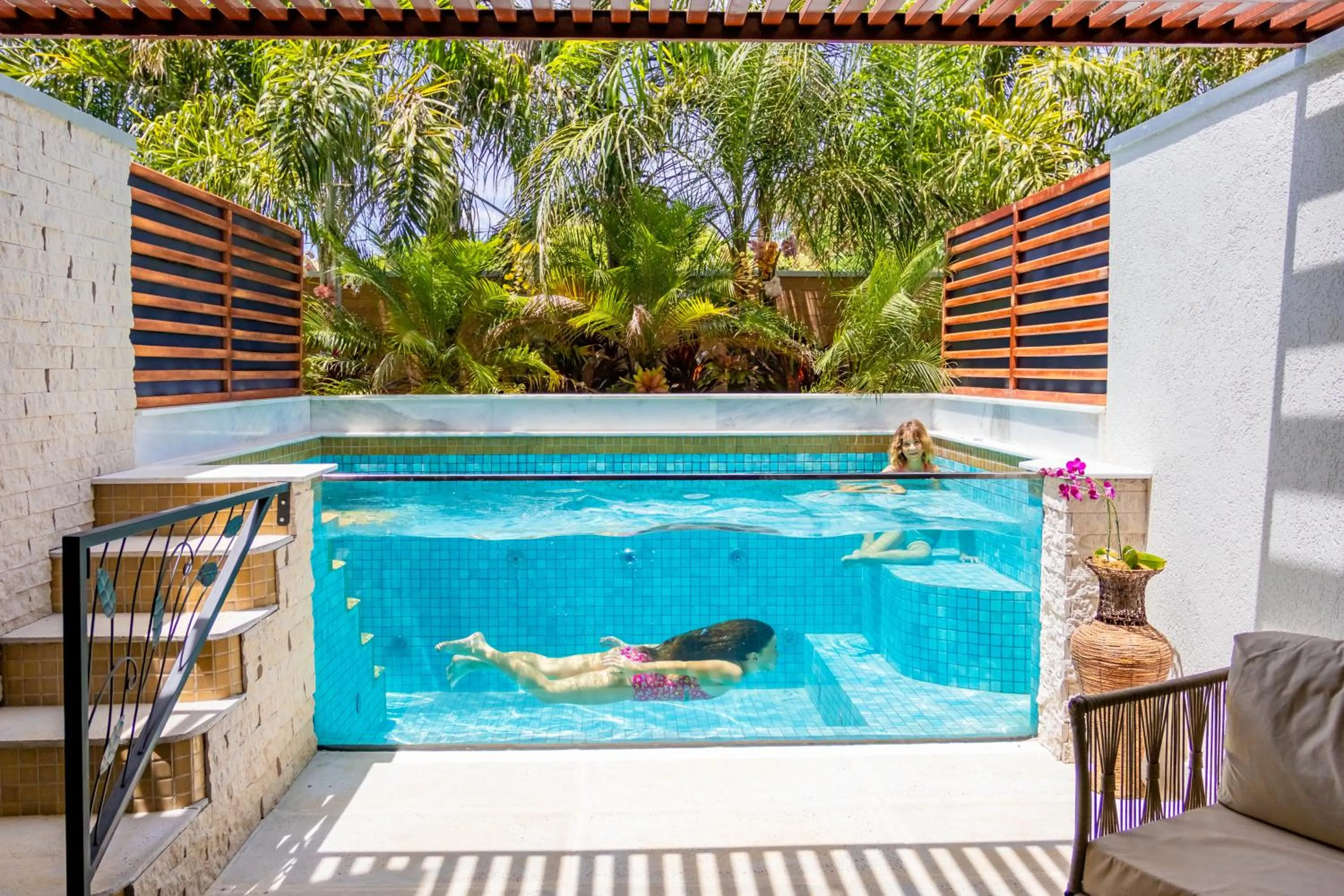 Swimming pool in Arte da Natureza Hotel Bonito