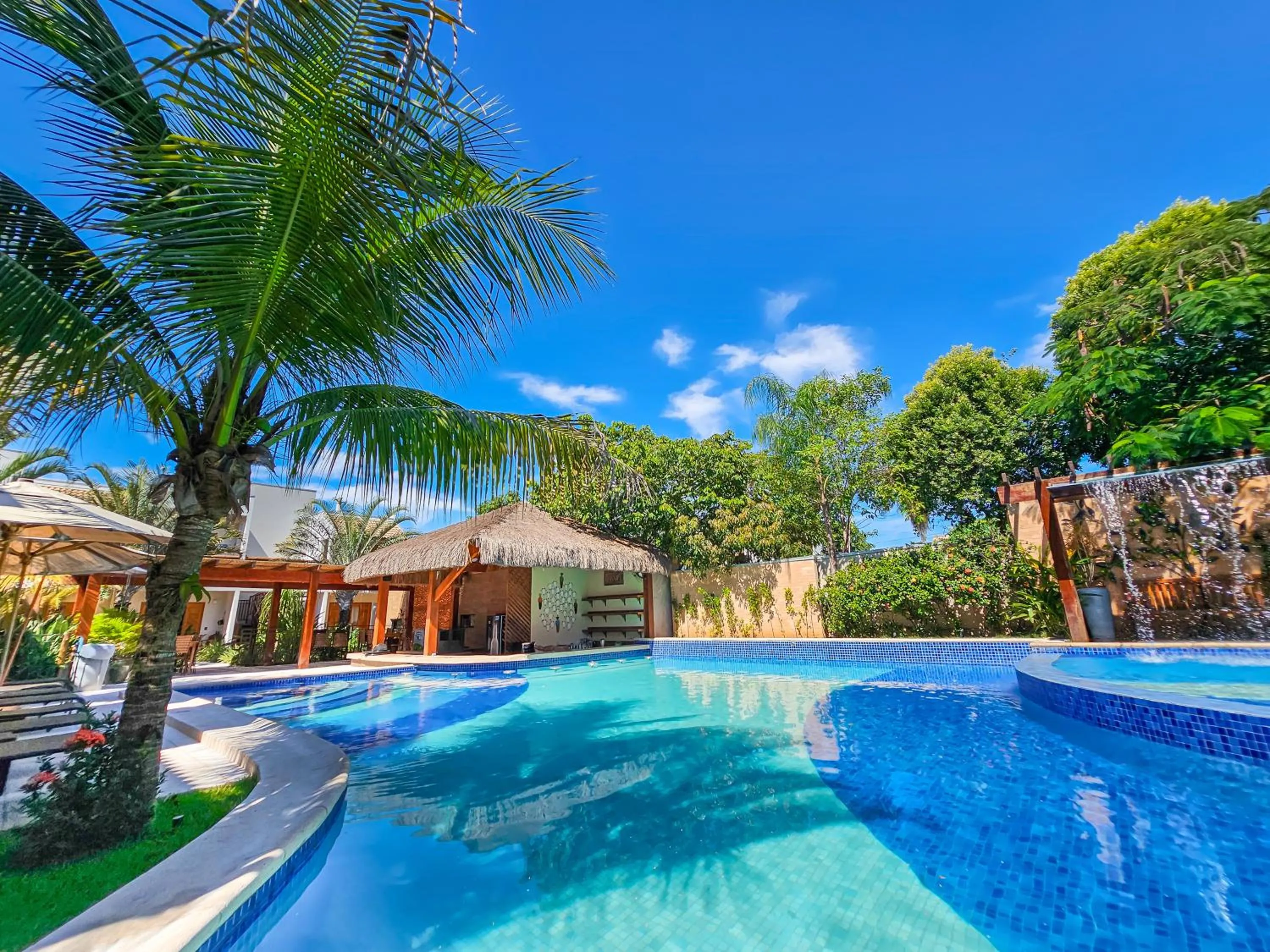 Pool view in Arte da Natureza Hotel Bonito