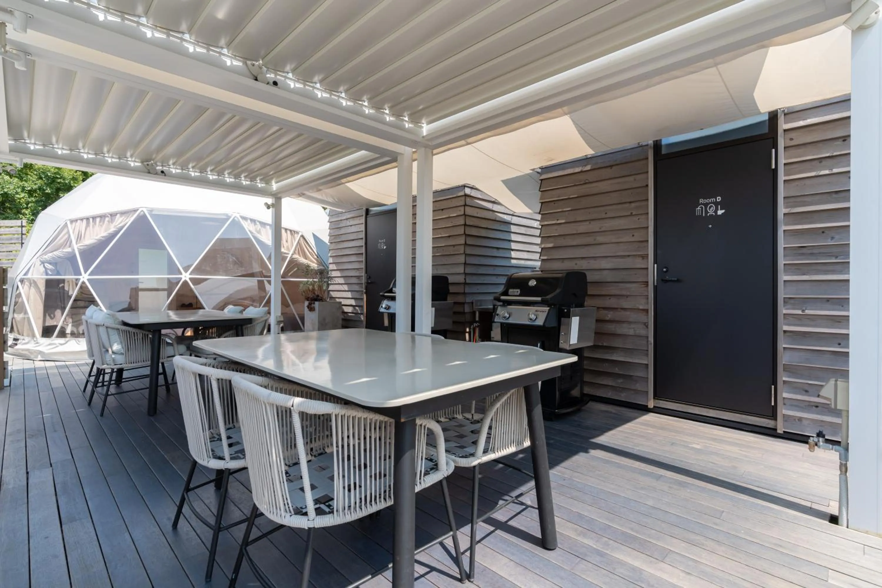 BBQ facilities in villa vacances hamanako