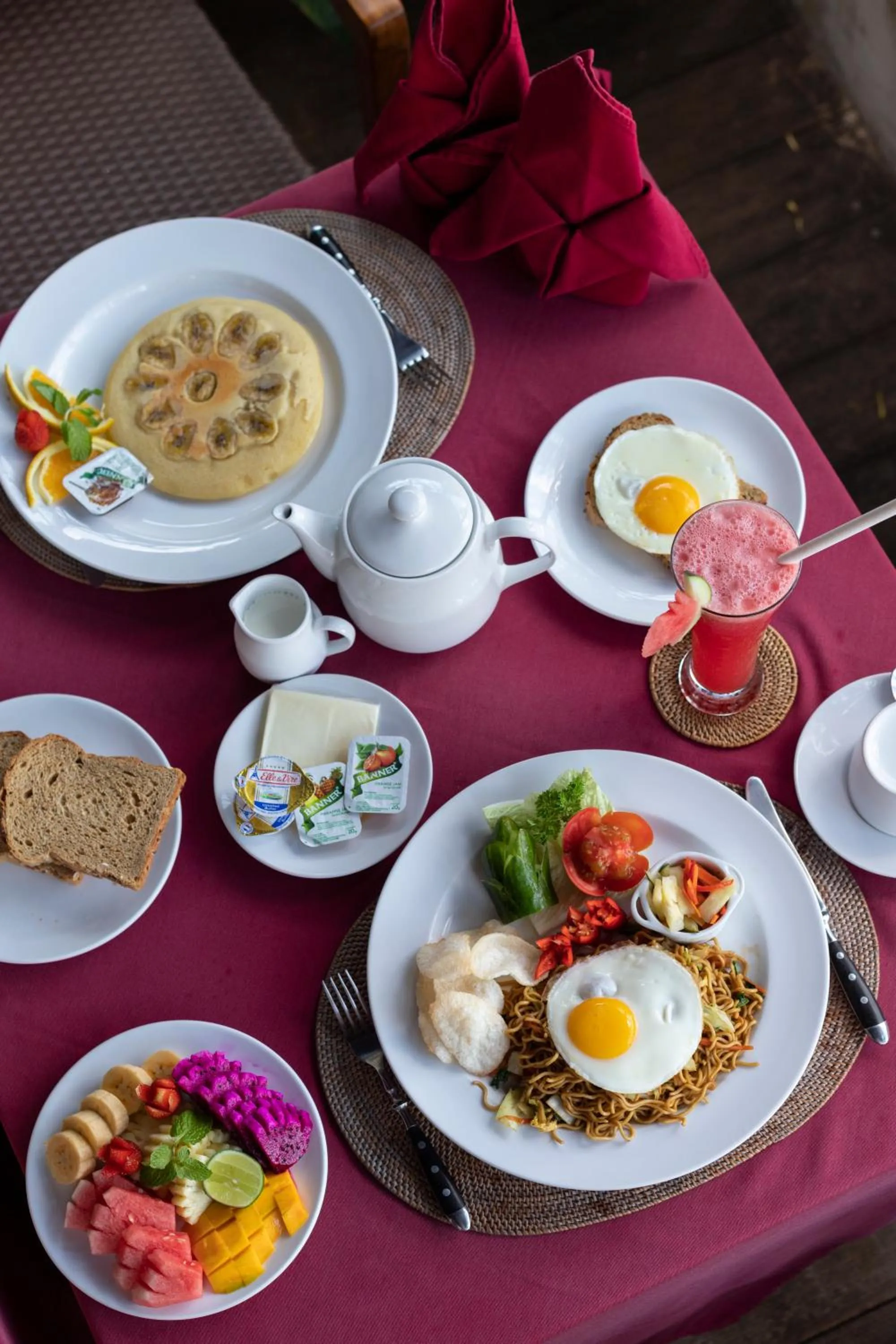 Food in Nusa Indah Candidasa