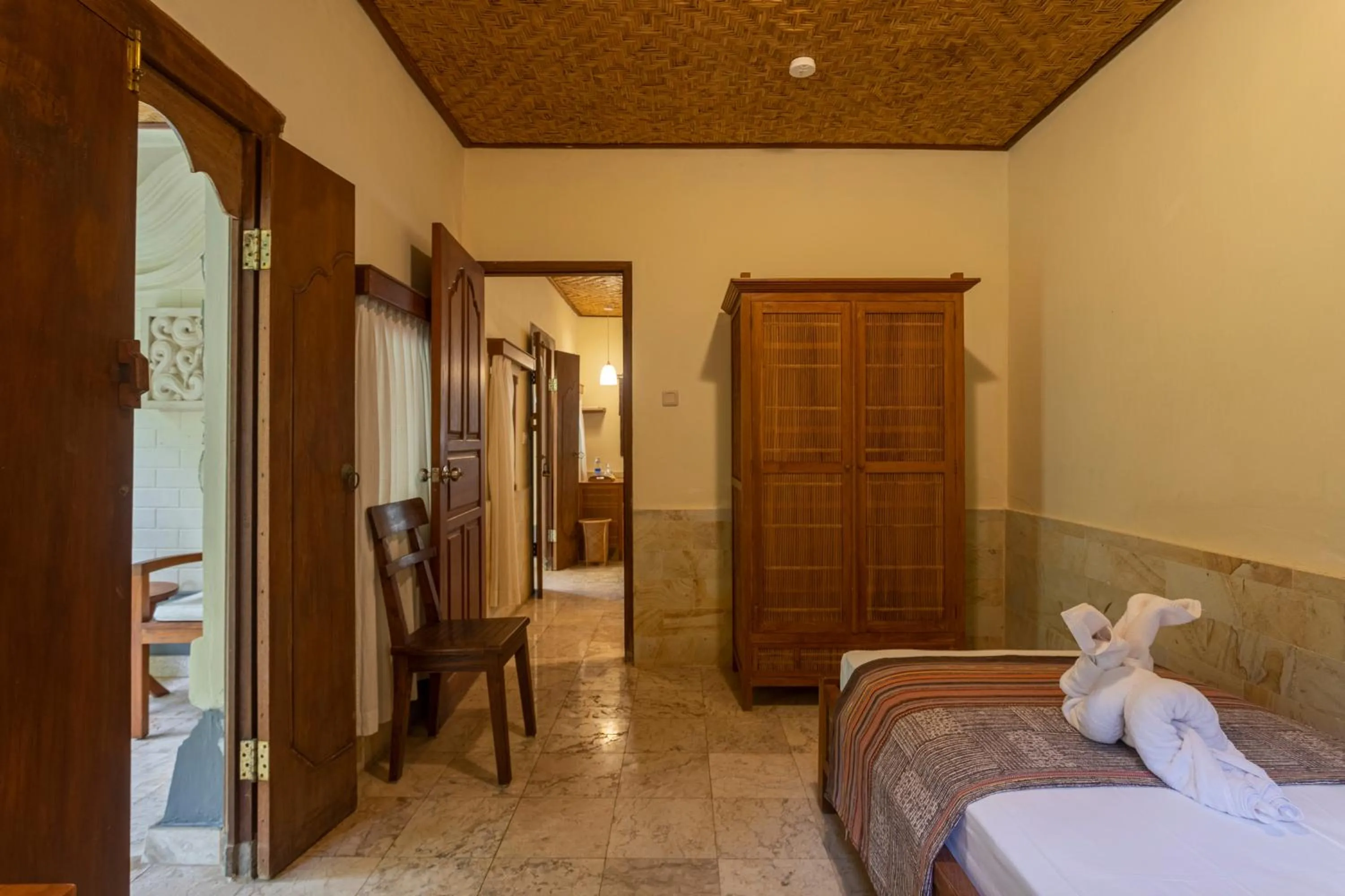 Bed in Nusa Indah Candidasa