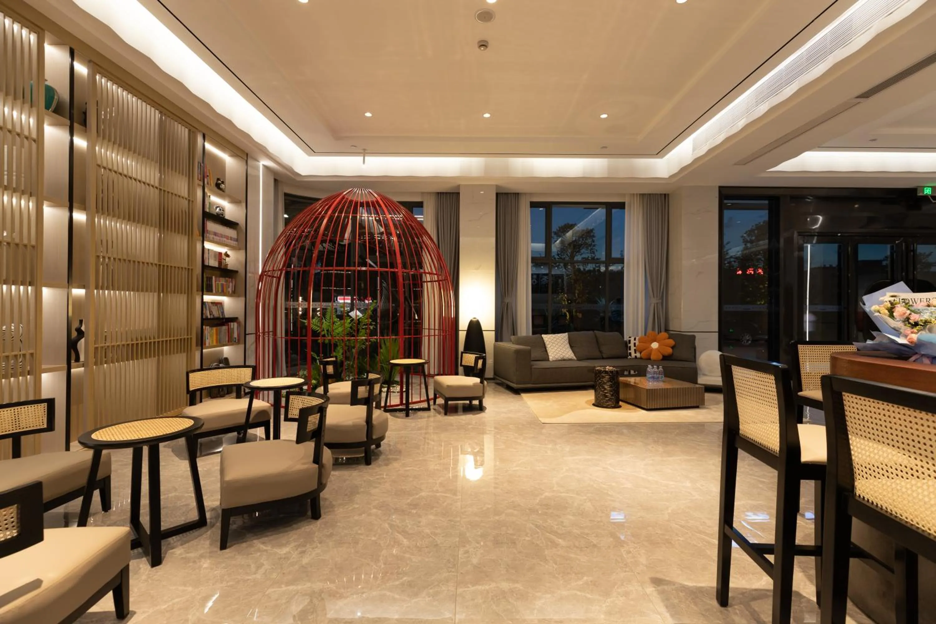 Lobby or reception in Guangzhou Yunjia Hotel - Airport Terminal 2