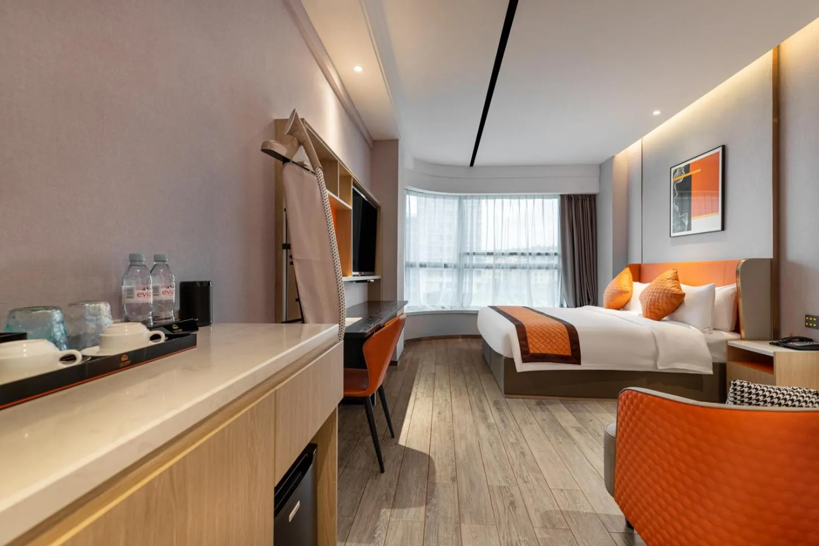 Bed in Guangzhou Yunjia Hotel - Airport Terminal 2