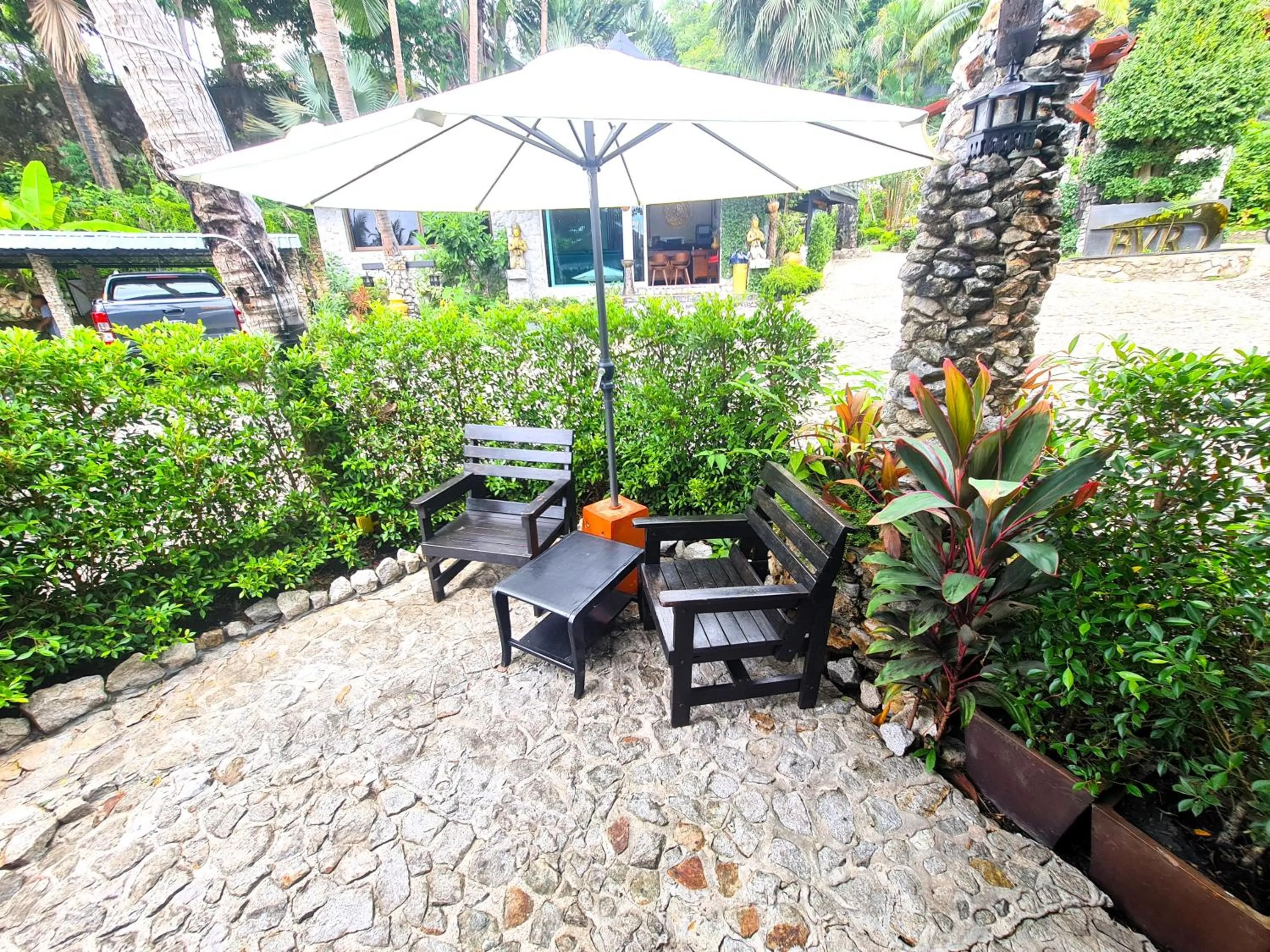 Patio in Boomerang Village Resort Kata