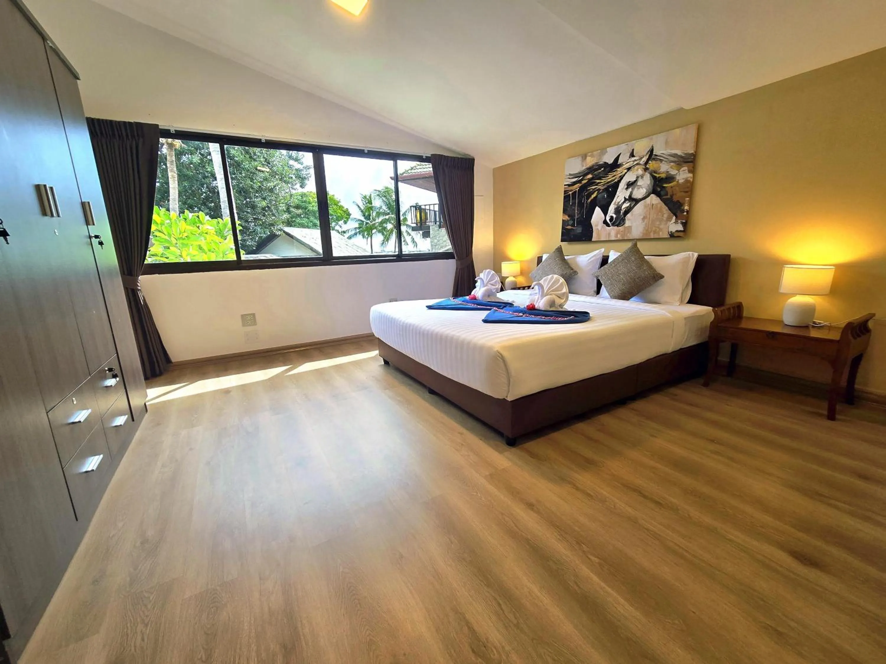 Bed in Boomerang Village Resort Kata