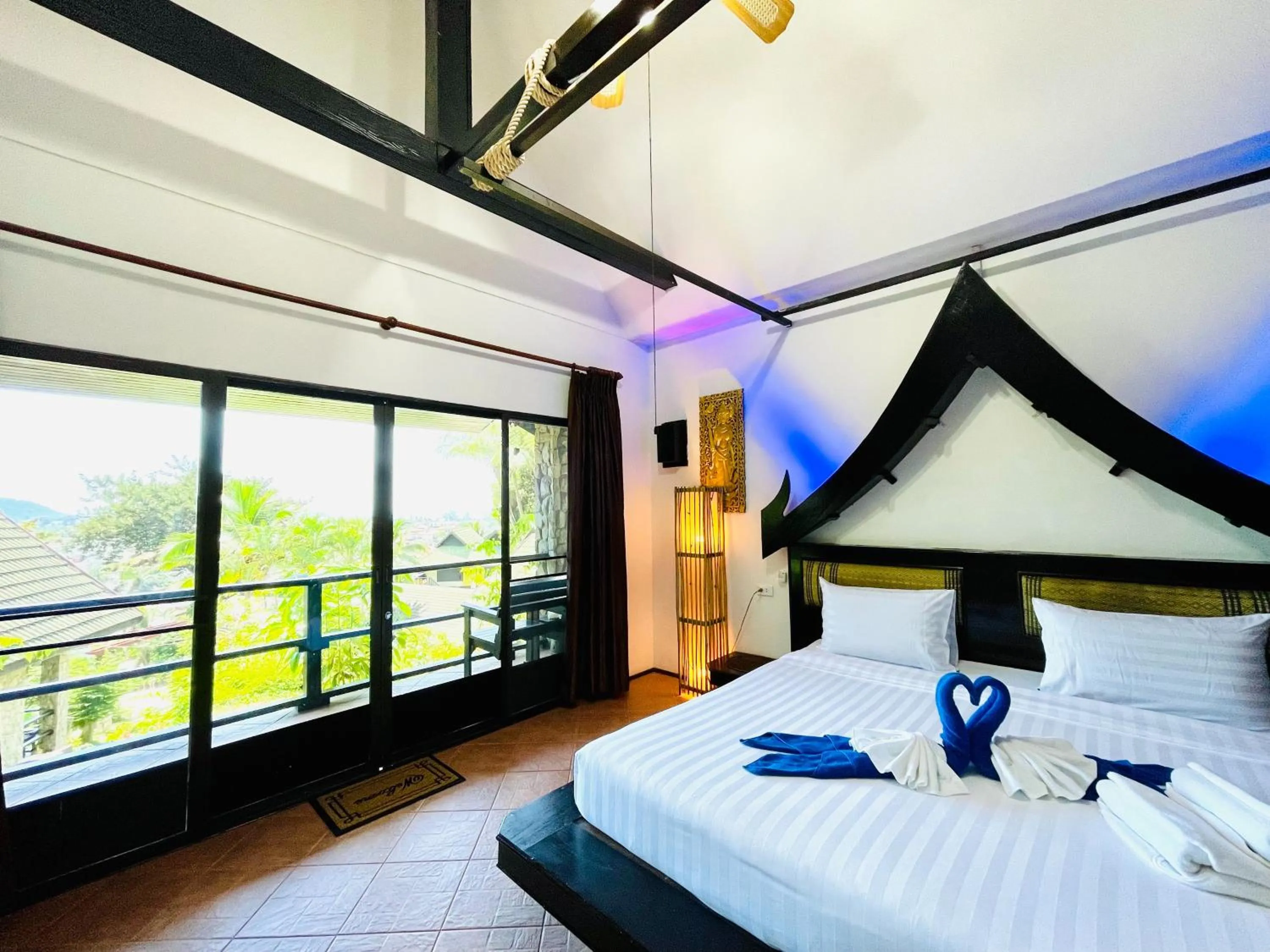 Bed in Boomerang Village Resort Kata