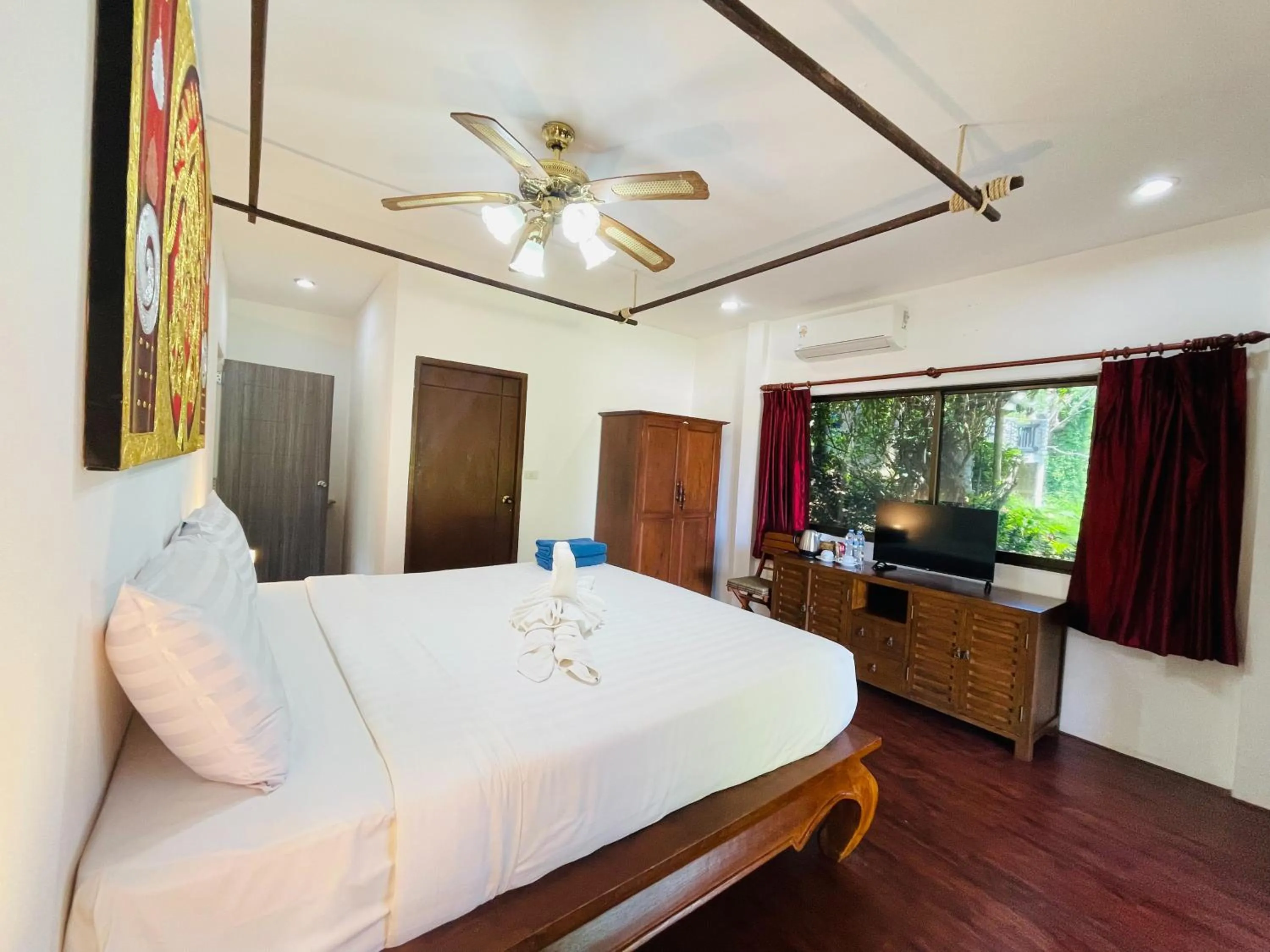 Bed in Boomerang Village Resort Kata