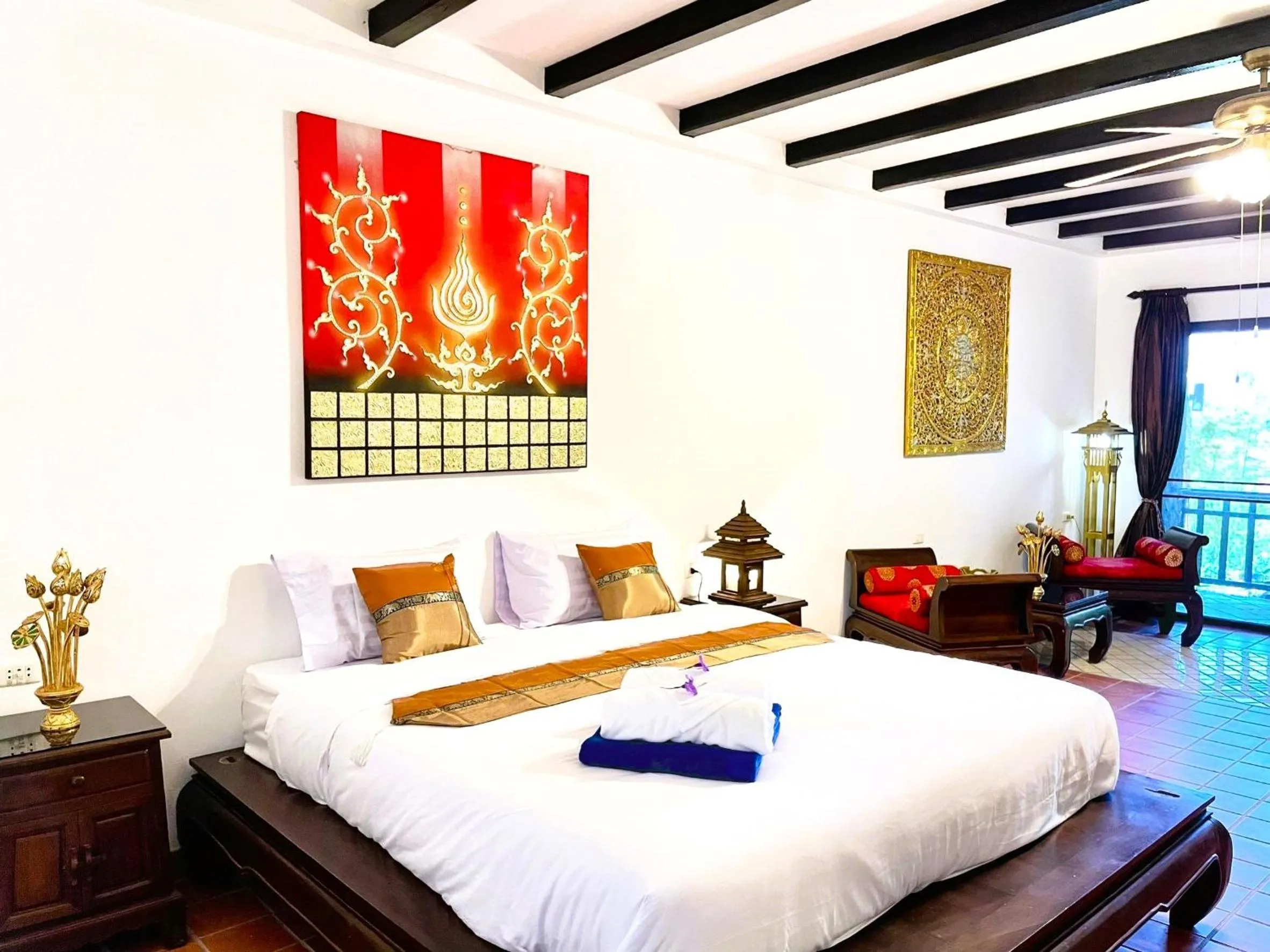 Bedroom, Bed in Boomerang Village Resort Kata