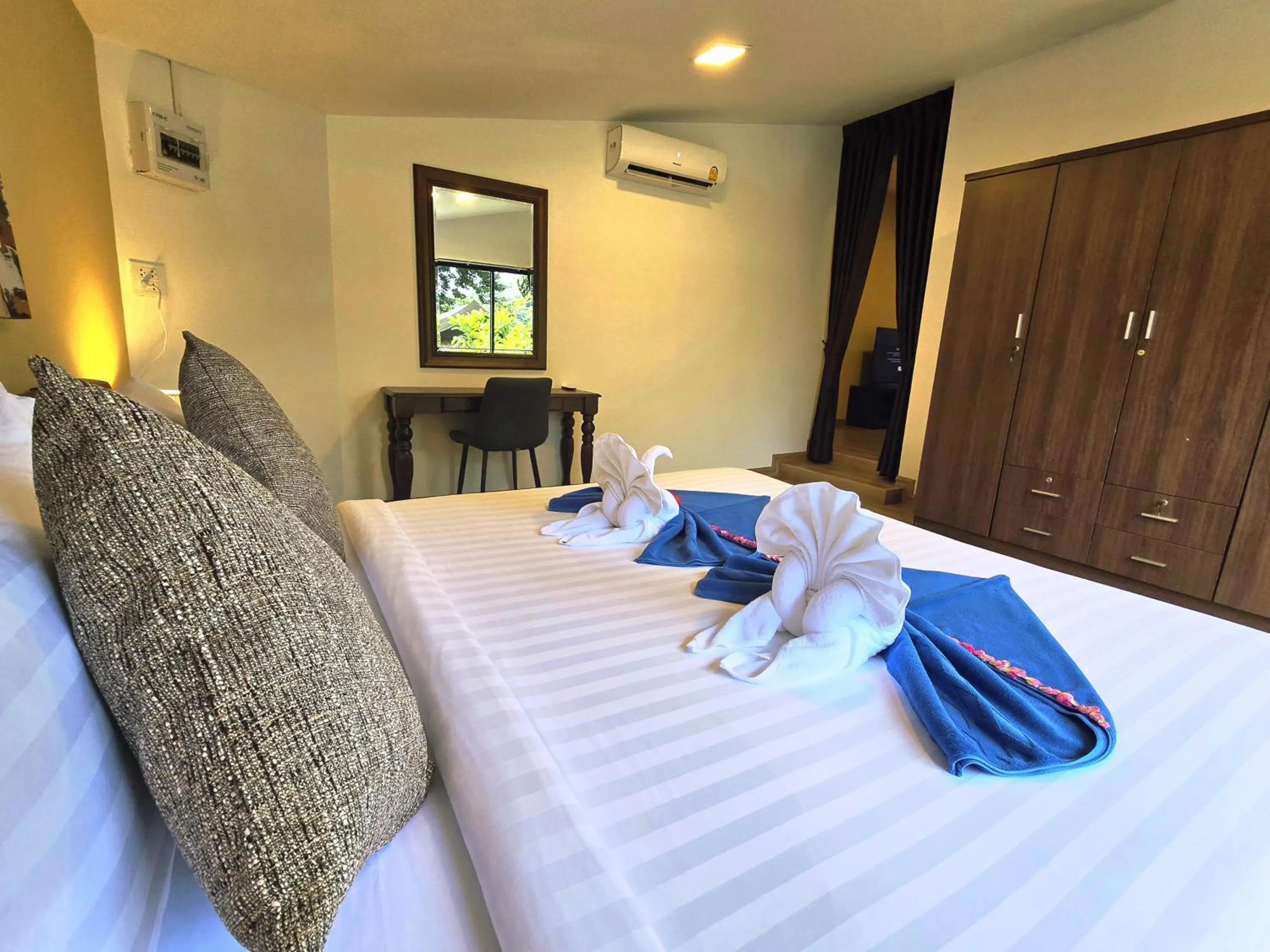 Bed in Boomerang Village Resort Kata