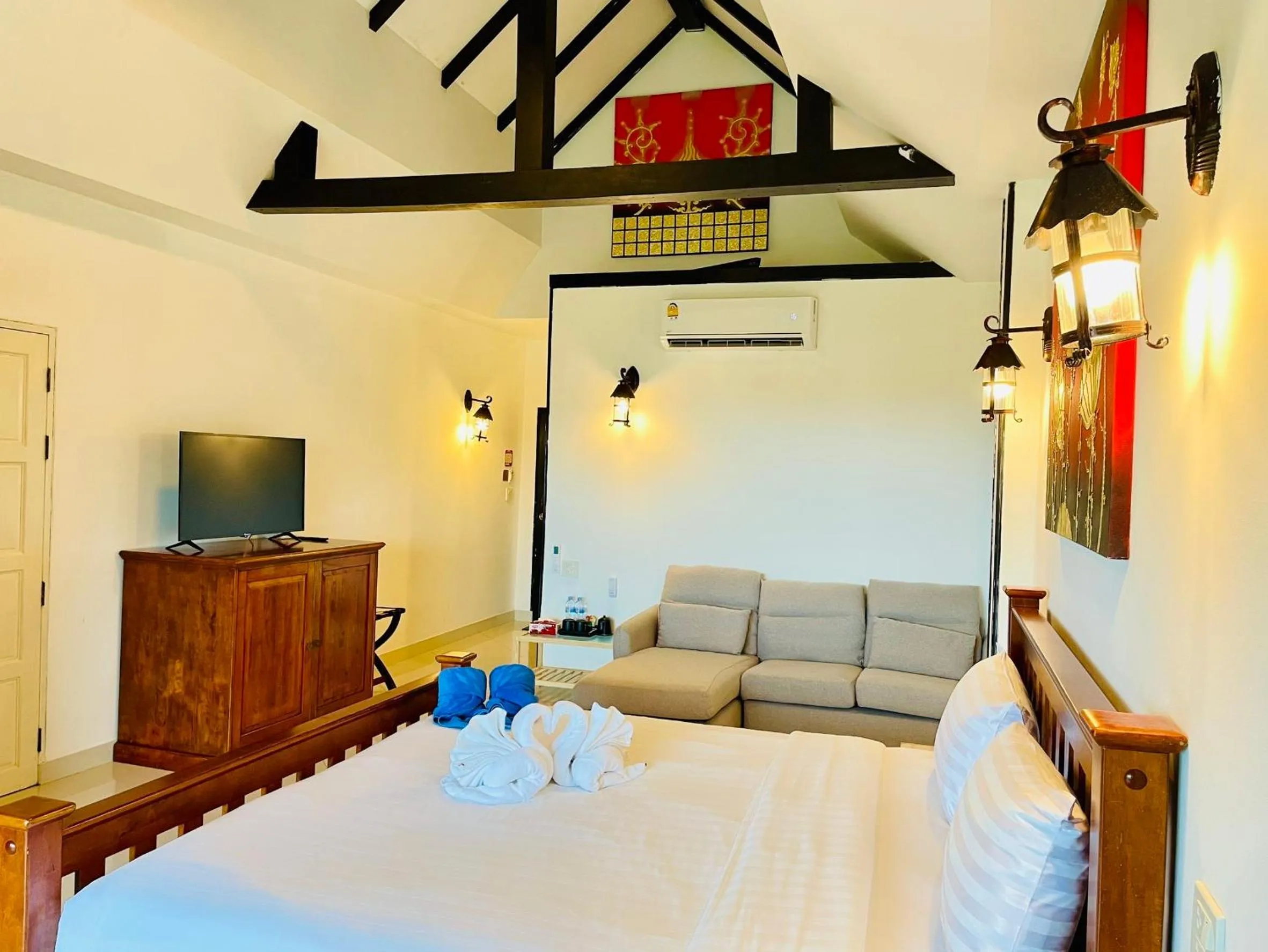 Bed in Boomerang Village Resort Kata