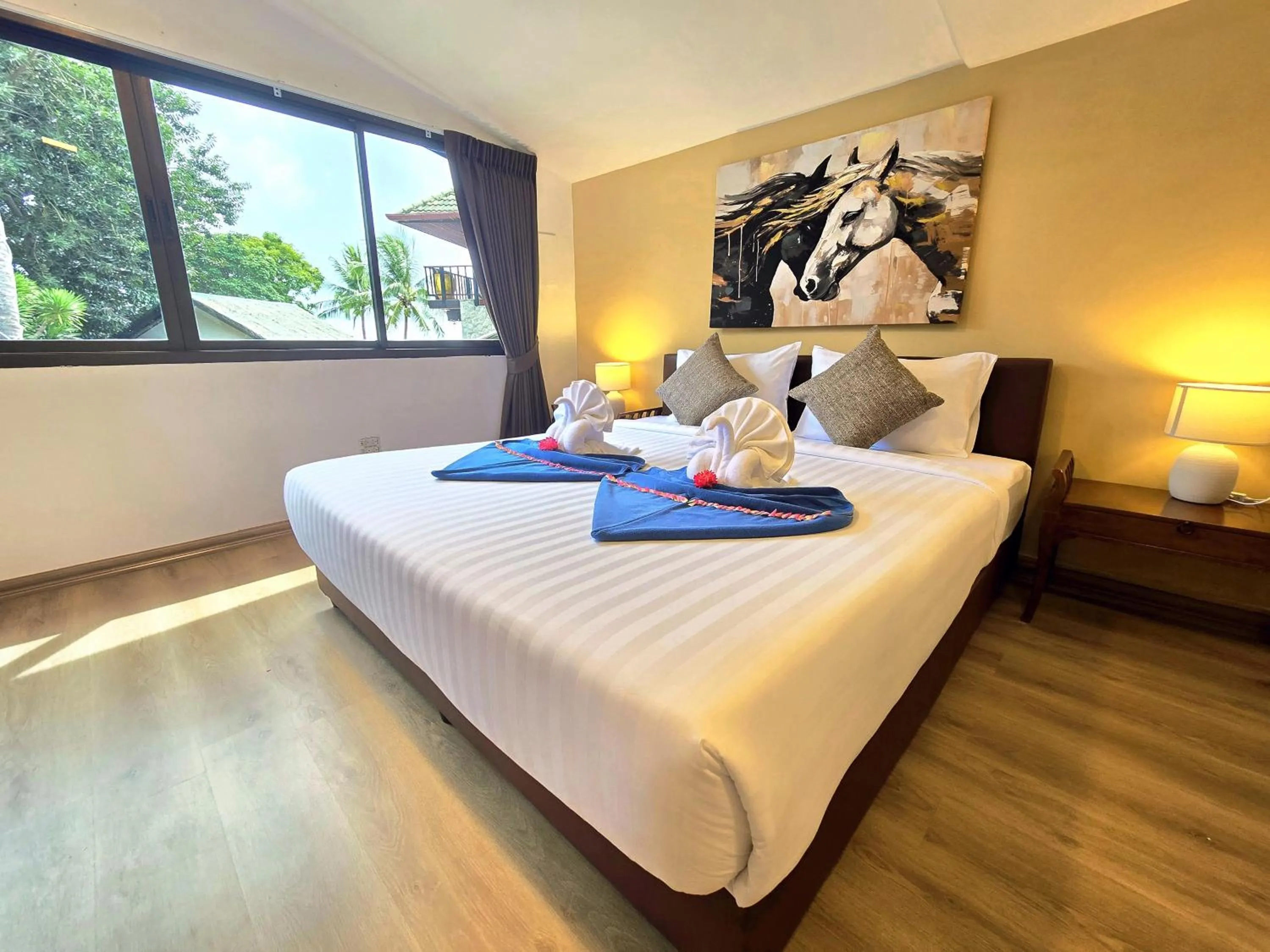 Bed in Boomerang Village Resort Kata