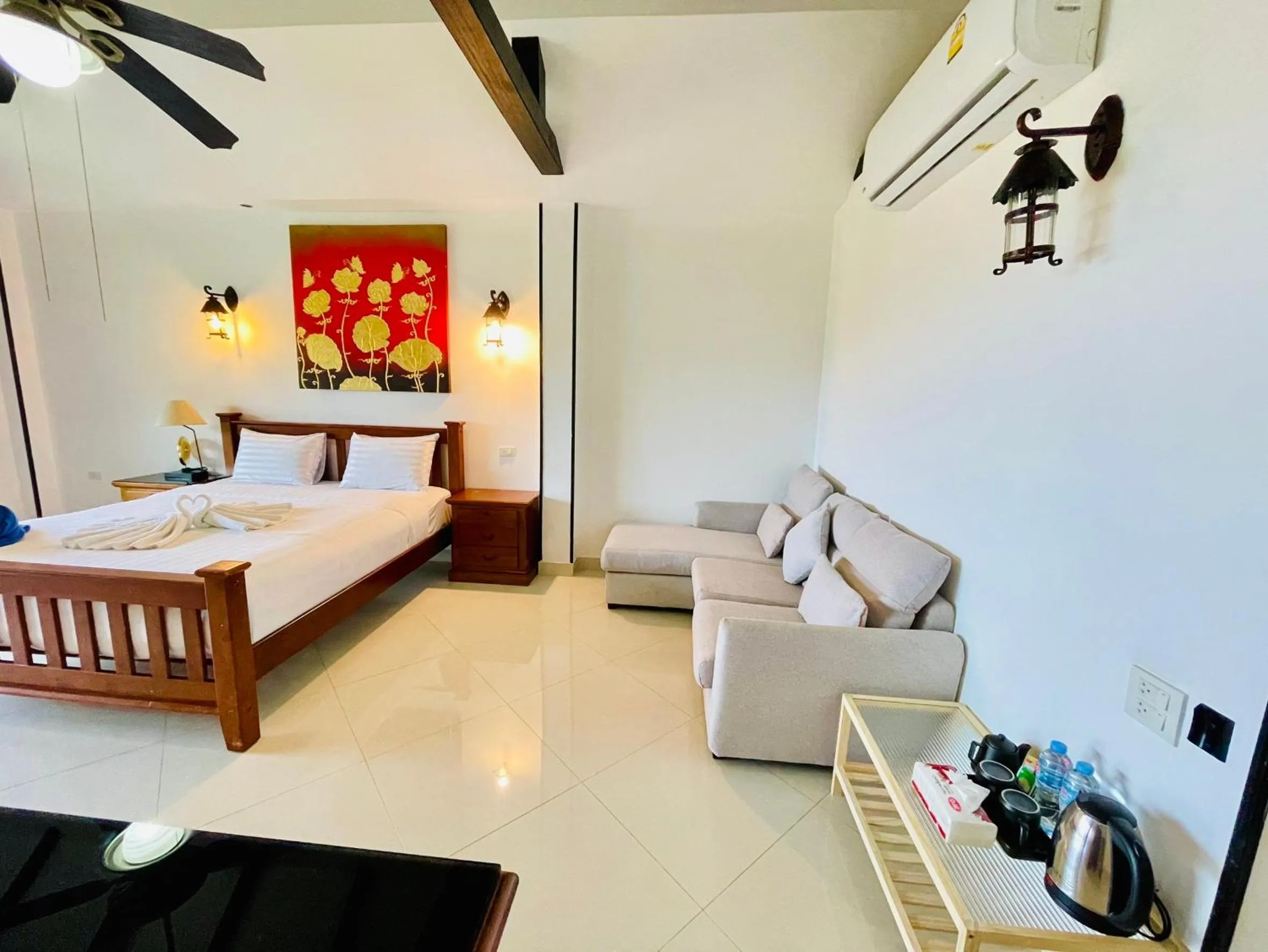 Bed in Boomerang Village Resort Kata