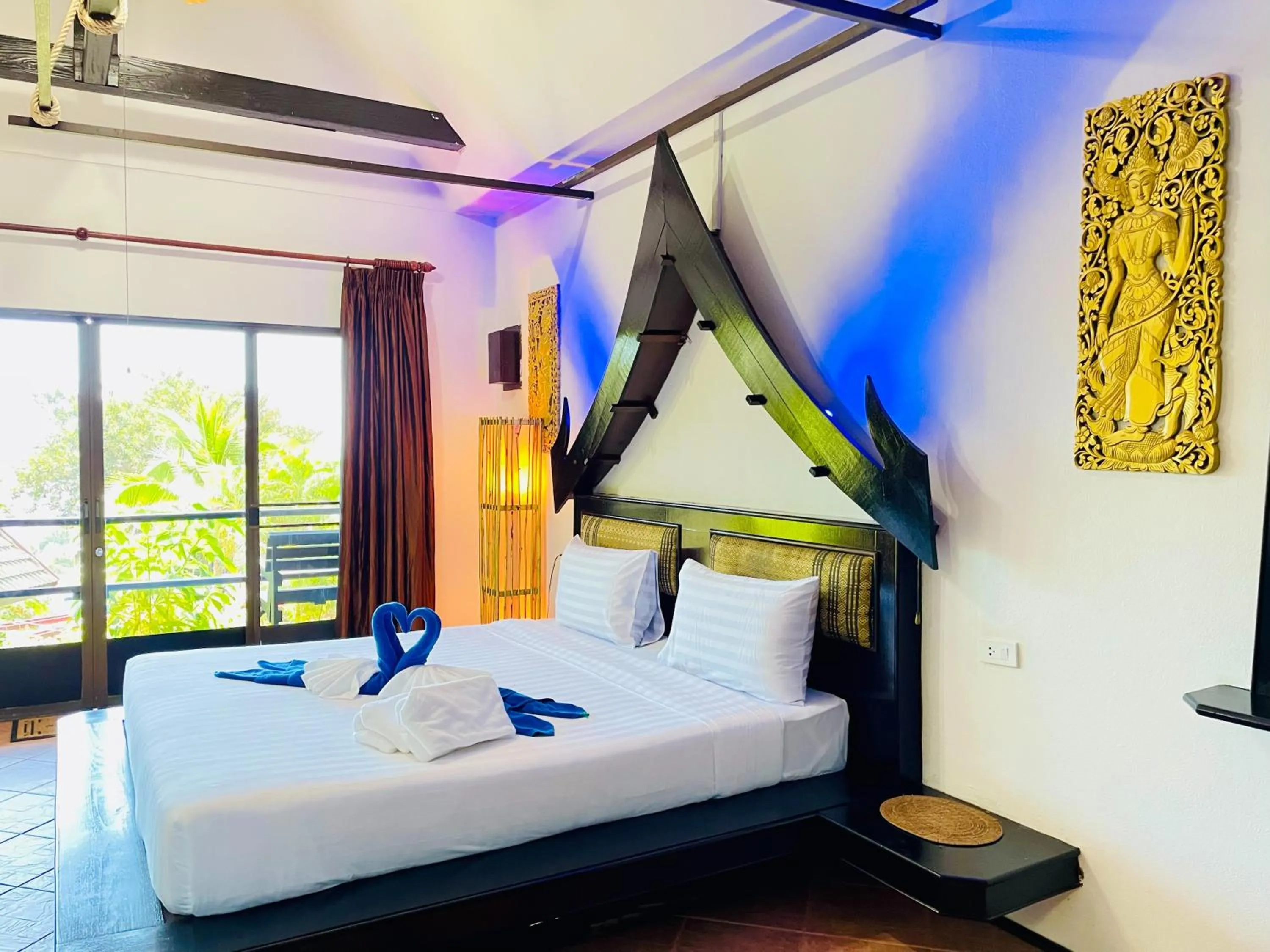 Bed in Boomerang Village Resort Kata