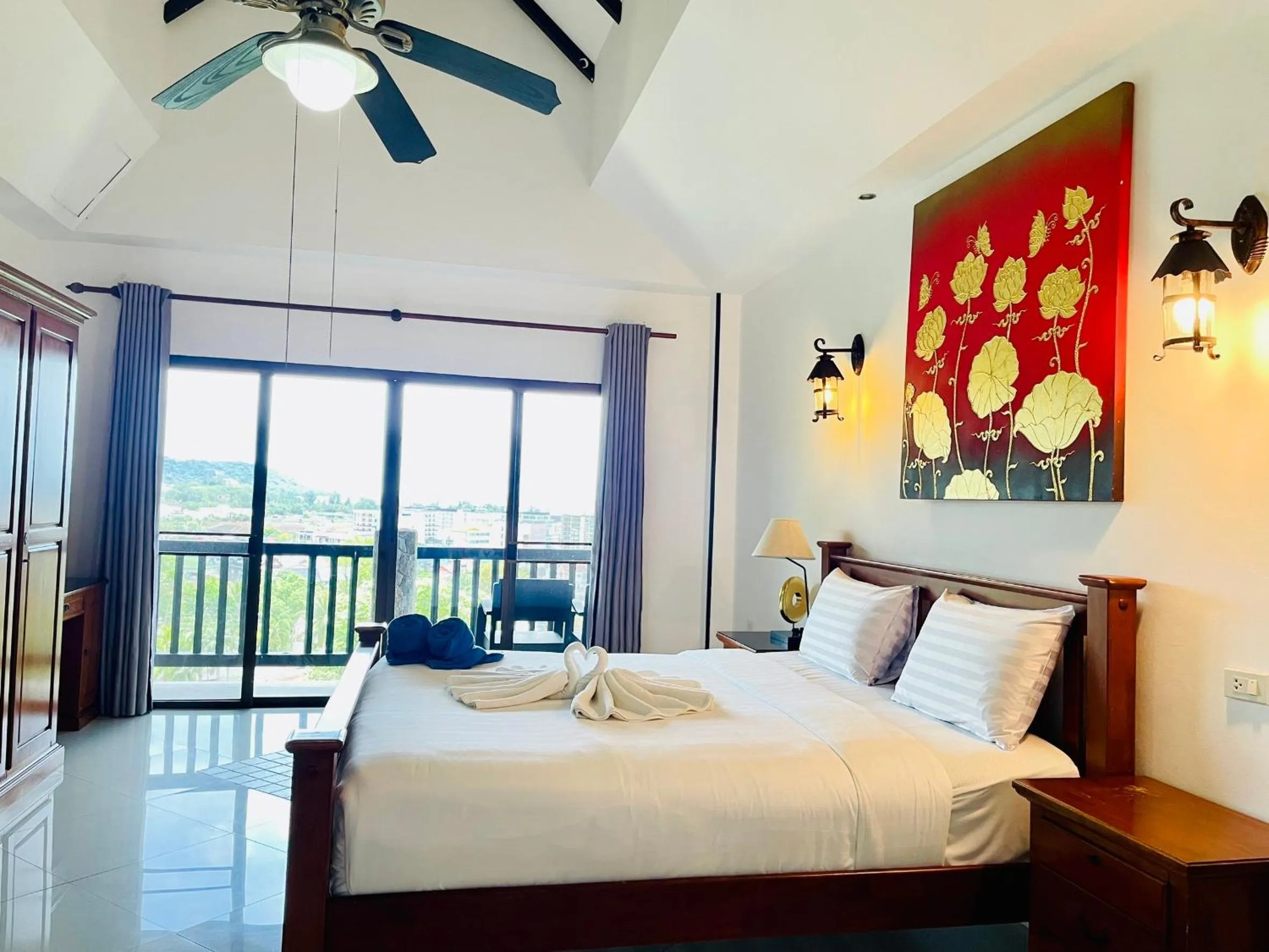 Bed in Boomerang Village Resort Kata