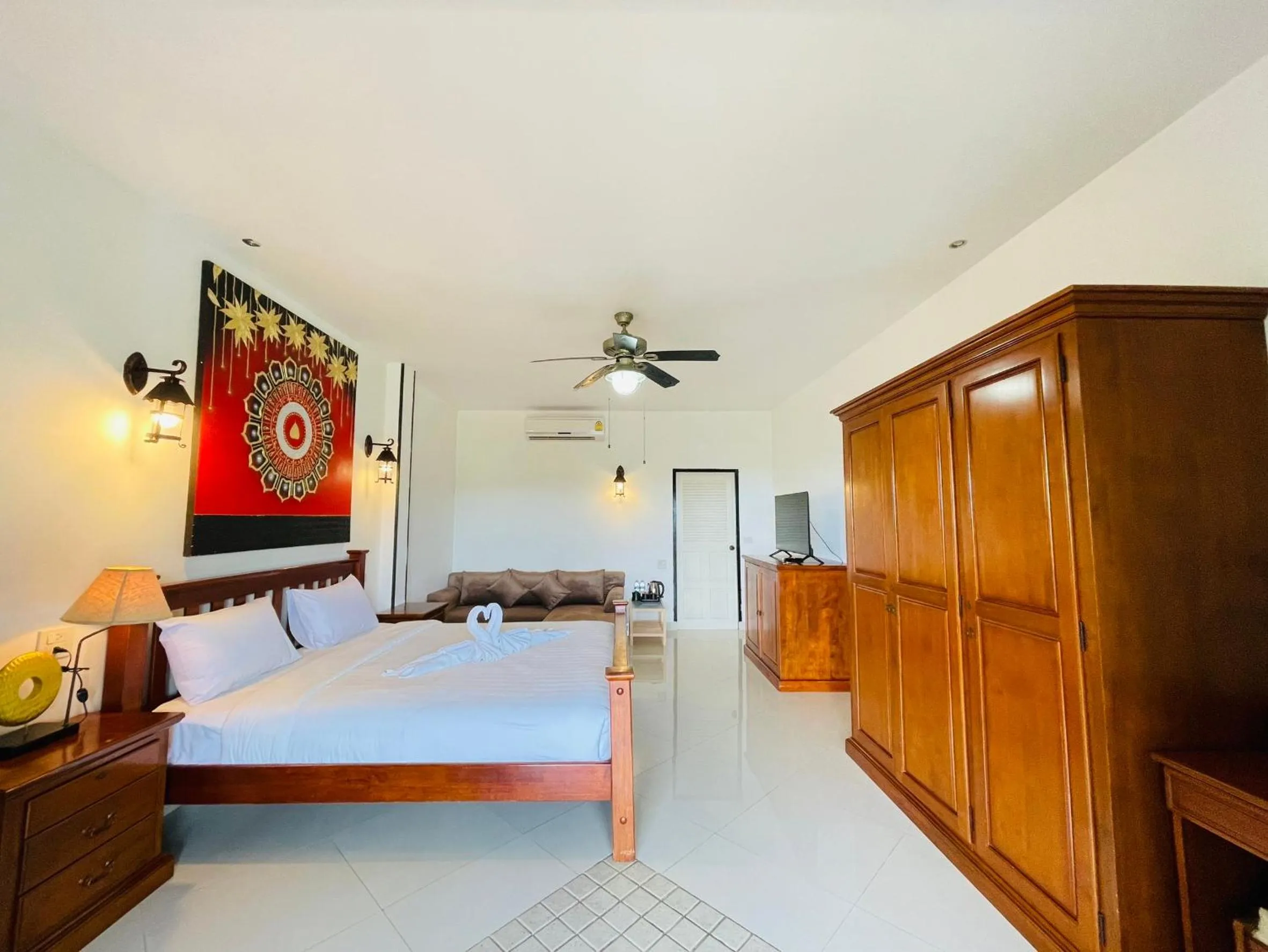 Bed in Boomerang Village Resort Kata