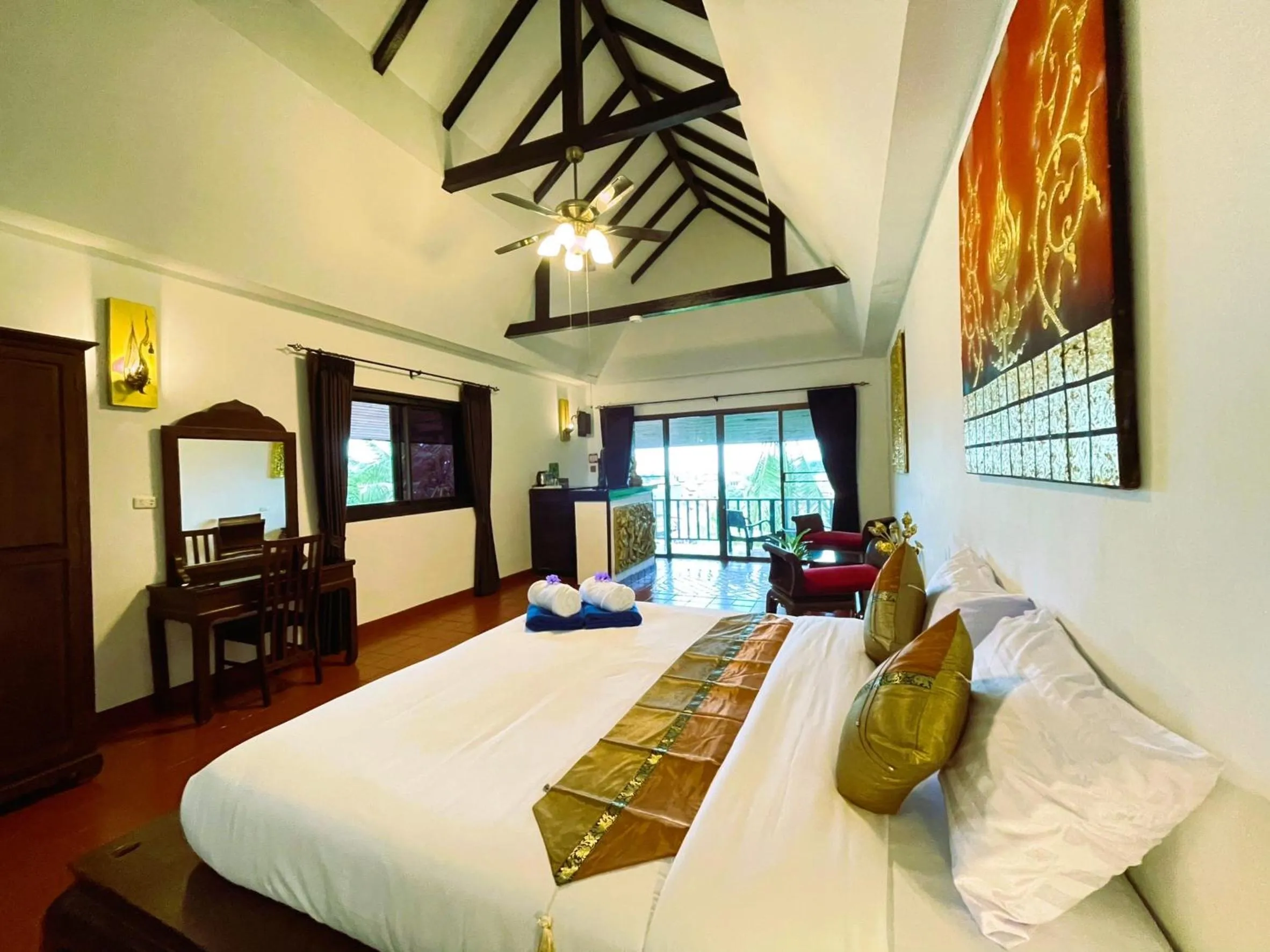 Photo of the whole room, Bed in Boomerang Village Resort Kata