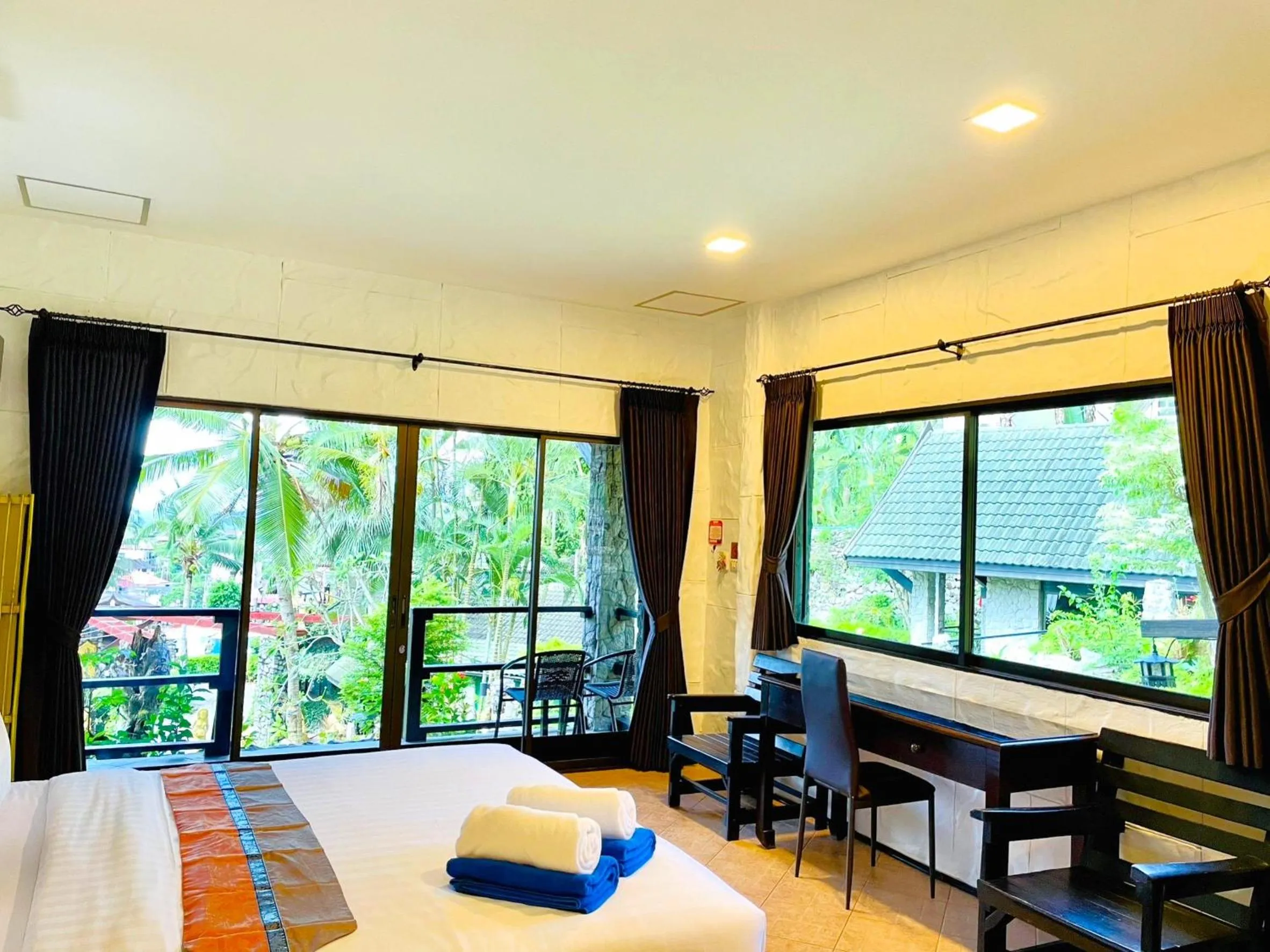 Bed in Boomerang Village Resort Kata