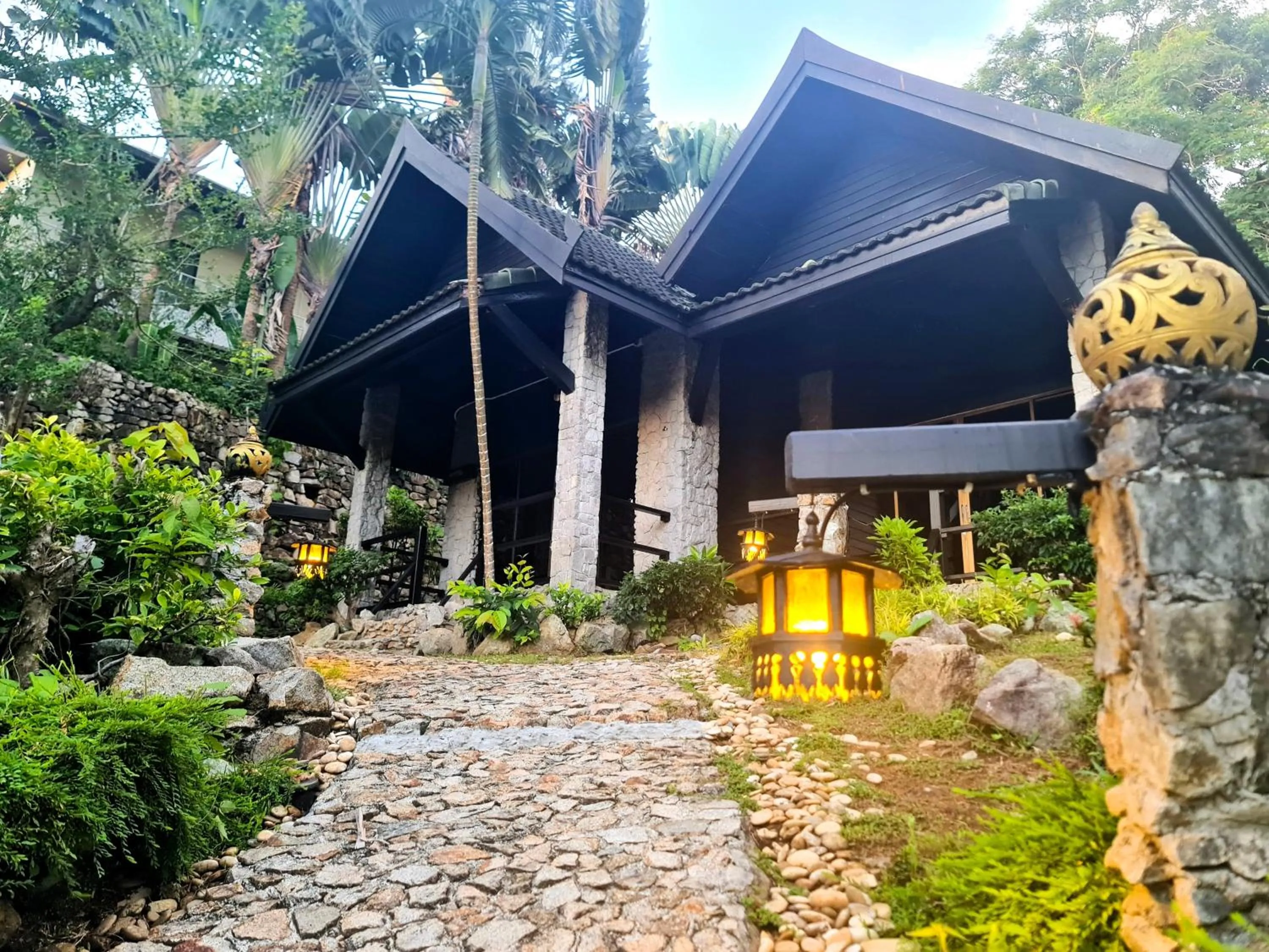 Garden view in Boomerang Village Resort Kata