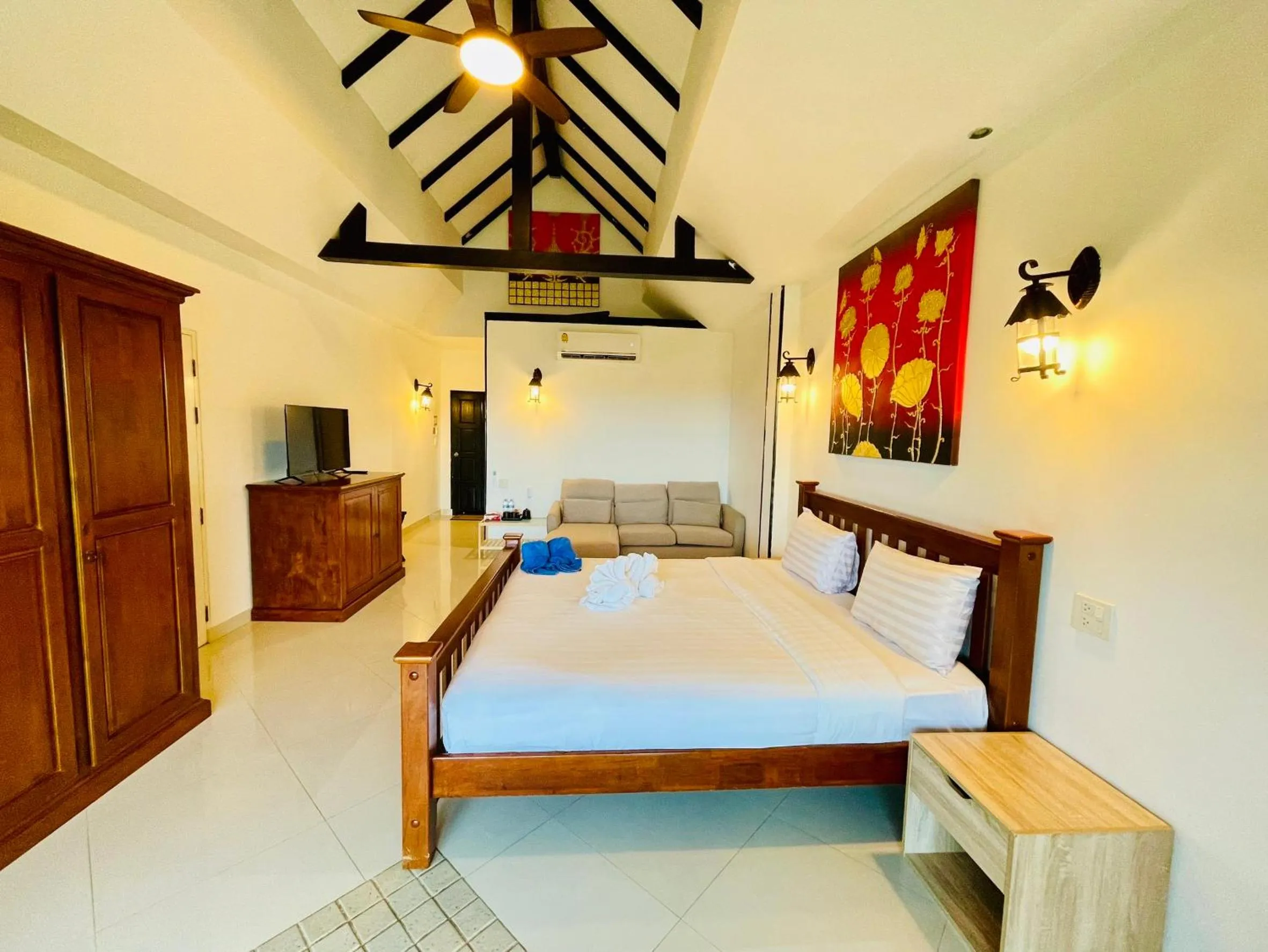 Bed in Boomerang Village Resort Kata