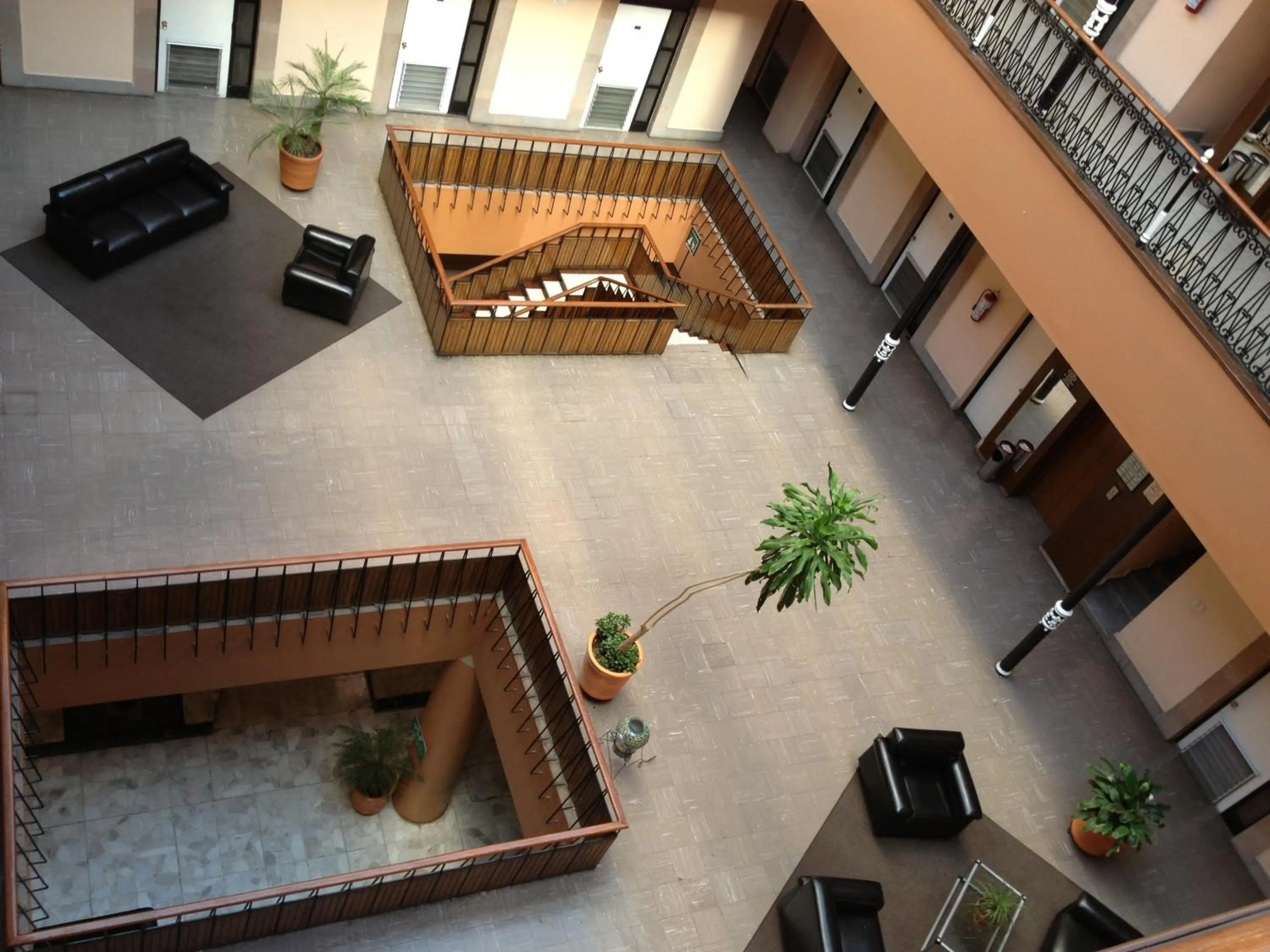 Patio in Hotel Gomez de Celaya