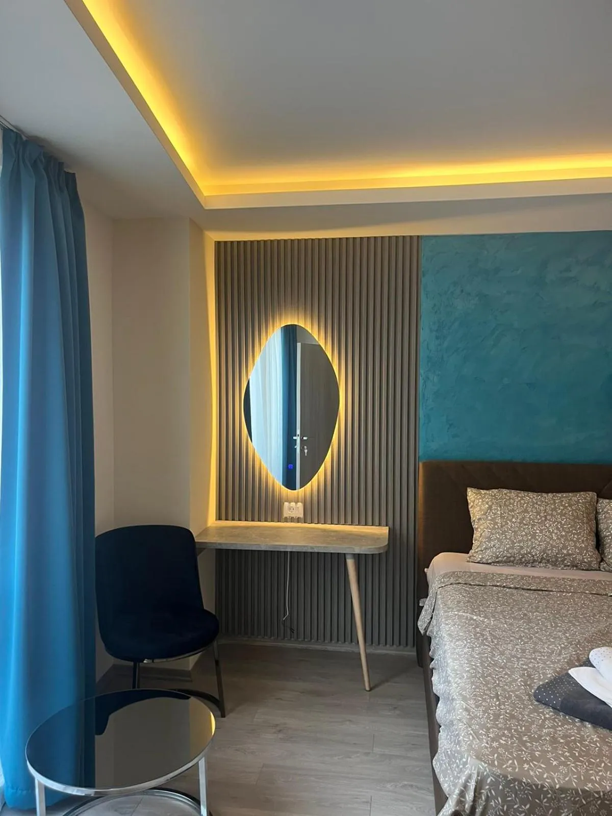 Bed in Square Vanilla Boutique Apart-Hotel