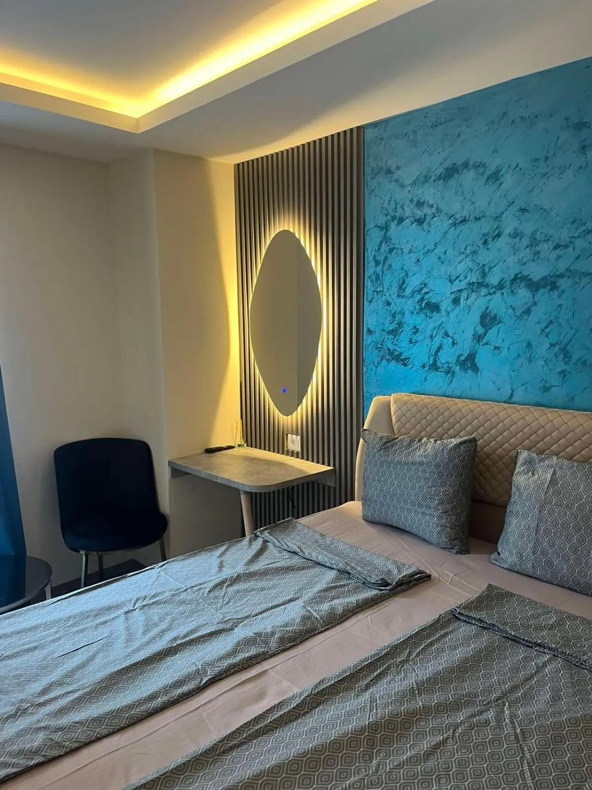 Bed in Square Vanilla Boutique Apart-Hotel