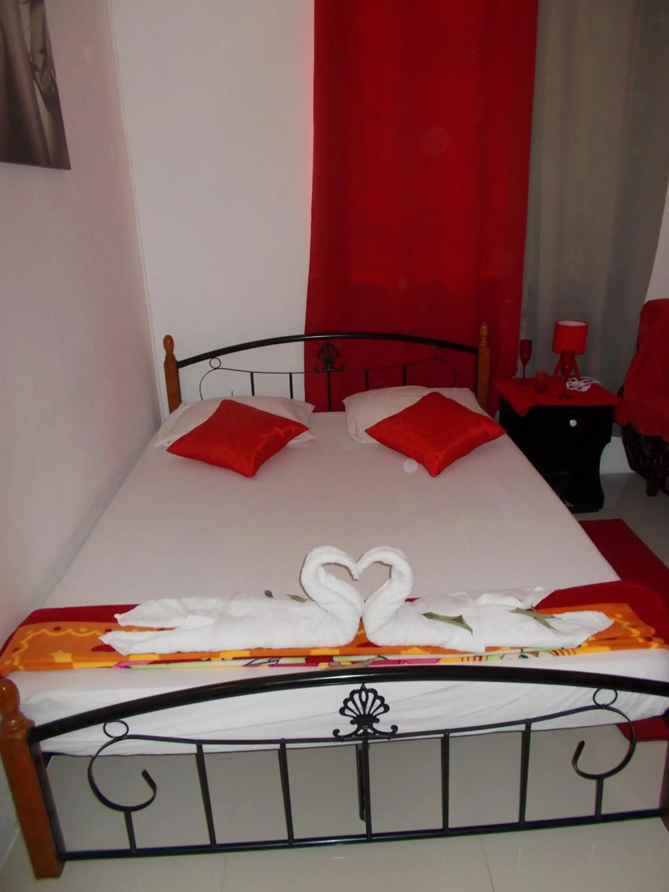 Bedroom, Bed in Residence Les Bambous Bedroom, Bed in Residence Les Bambous