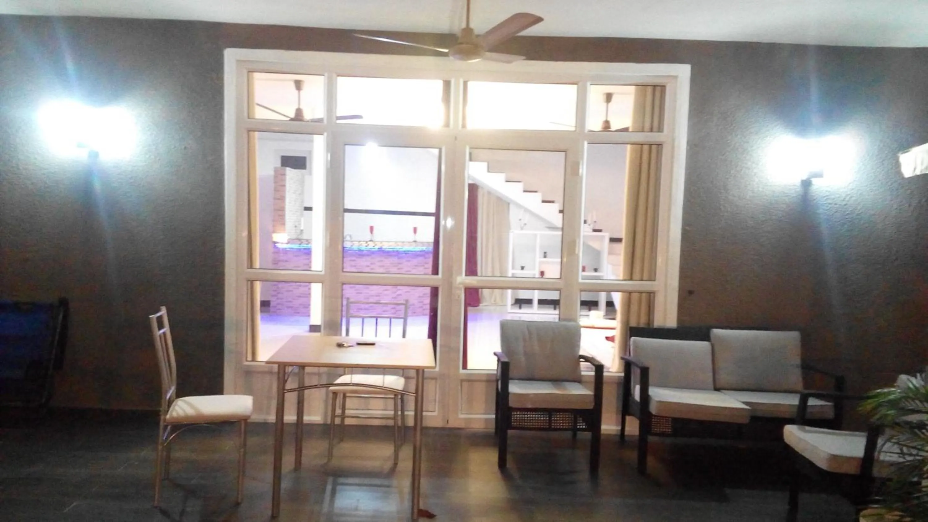 Living room in Residence Les Bambous