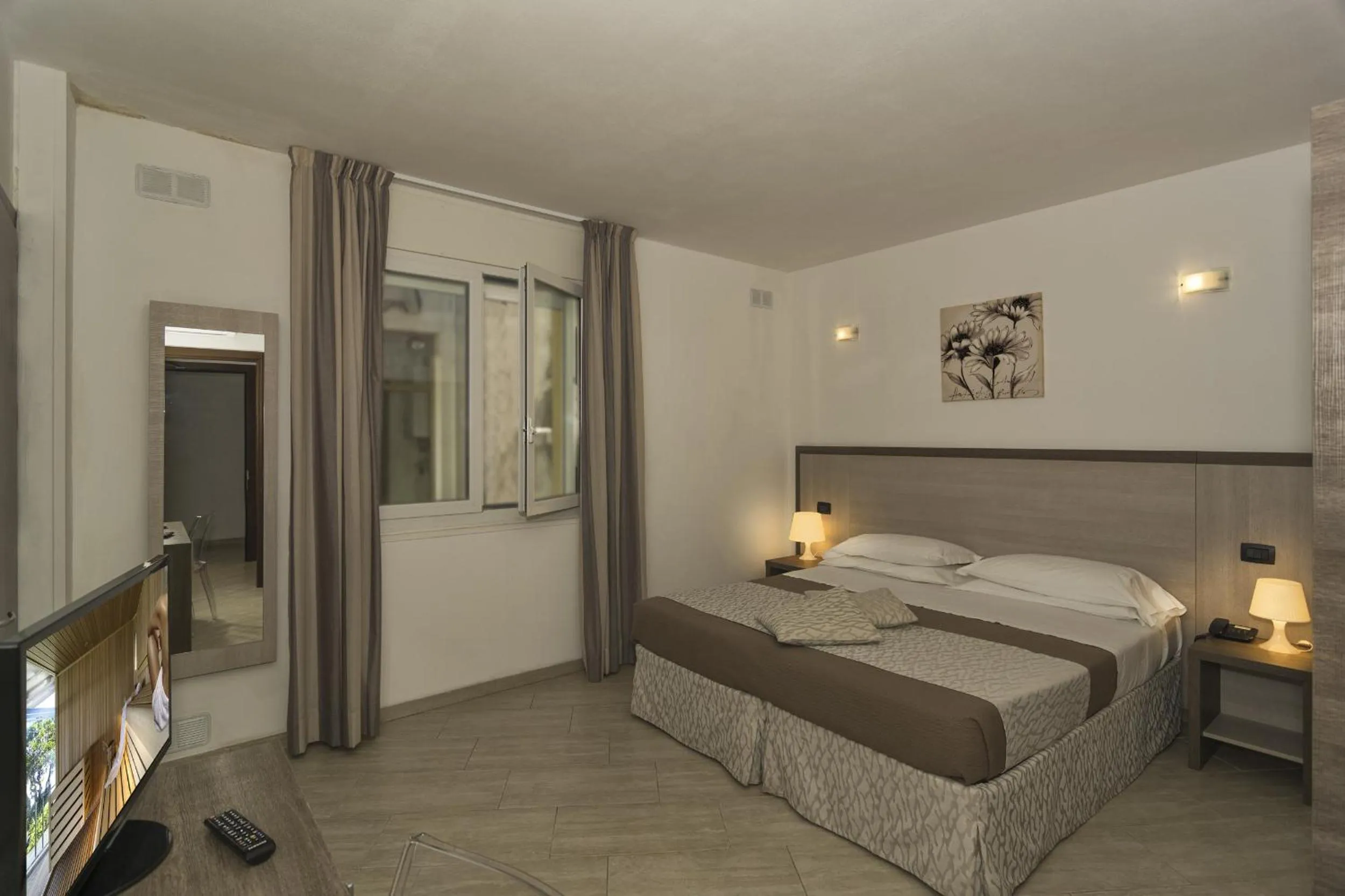 Bed in Hotel Lido Inn